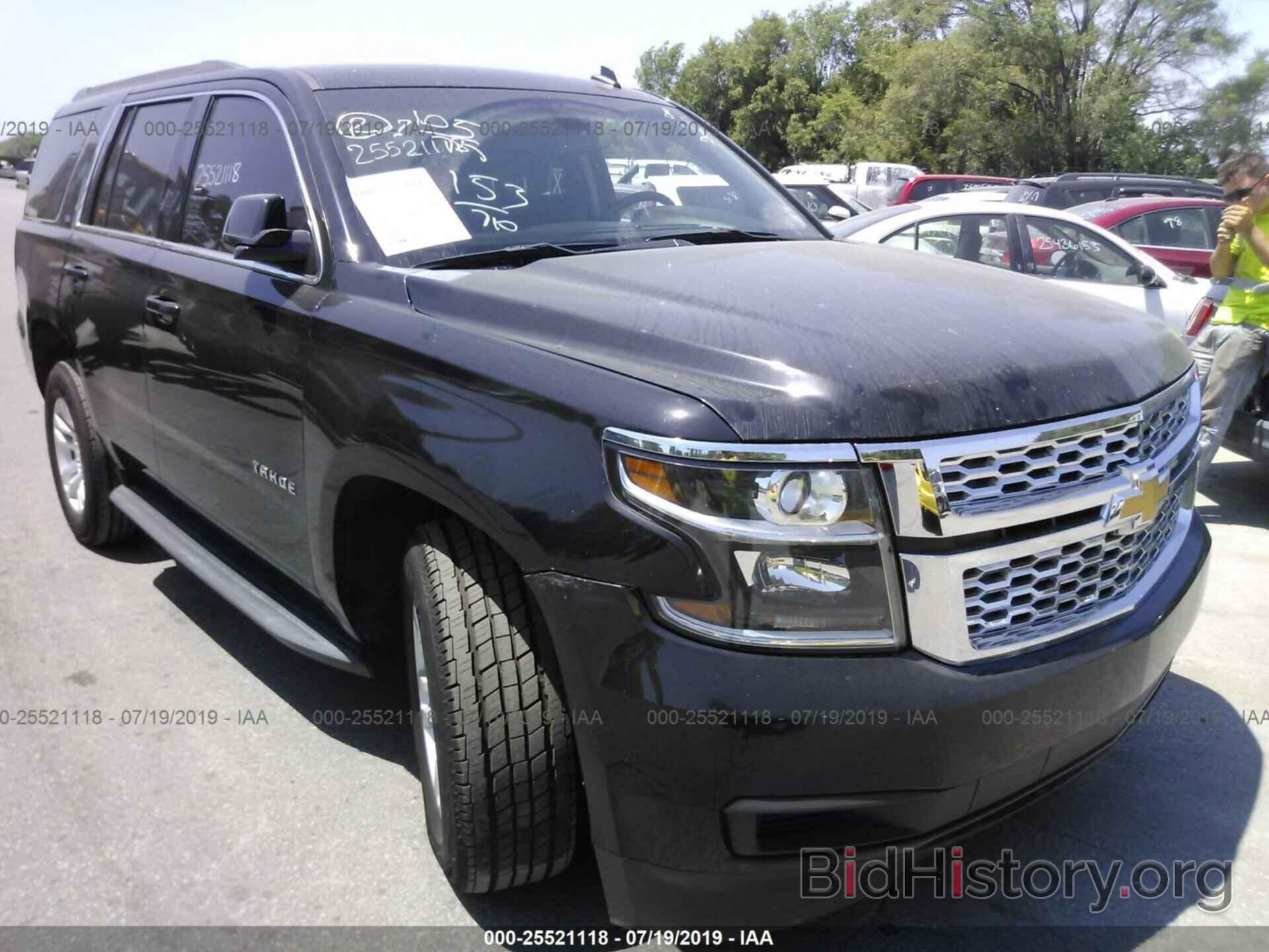 Photo 1GNSCAKC8FR289282 - CHEVROLET TAHOE 2015