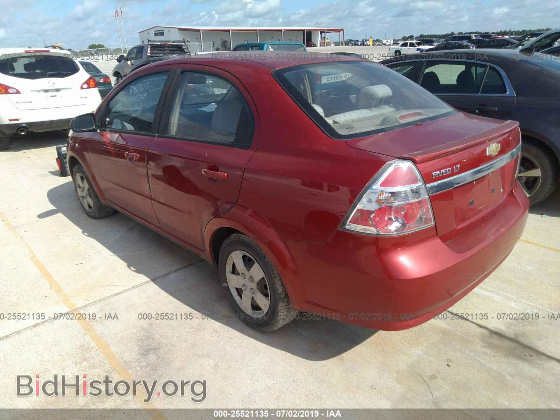 2011 CHEVROLET AVEO - VIN: KL1TD5DE0BB118777 - Фото 3