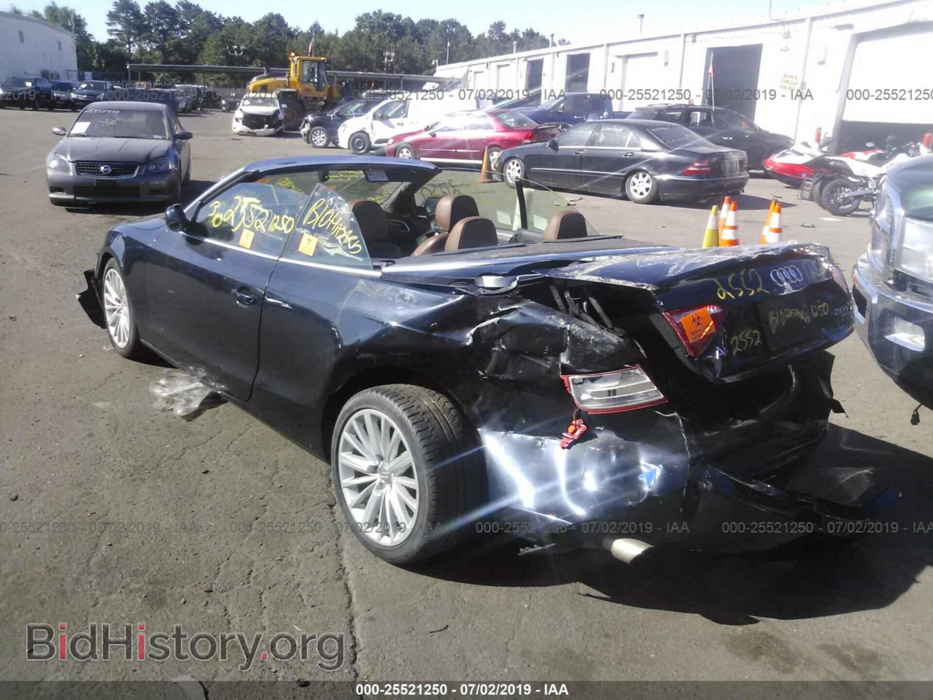 2012 AUDI A5 - VIN: WAUCFAFH9CN000579 - Фото 3
