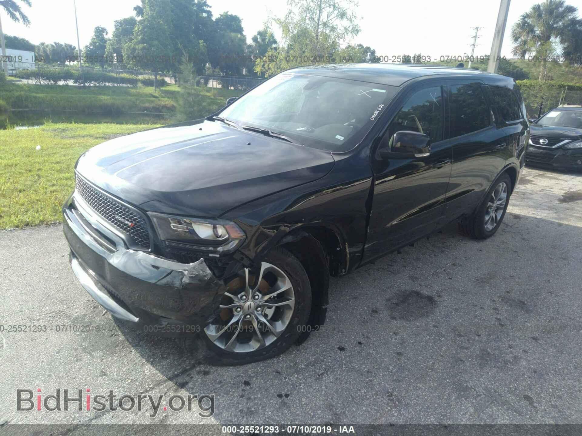 2019 DODGE DURANGO - VIN: 1C4RDHDGXKC779314 - Фото 2