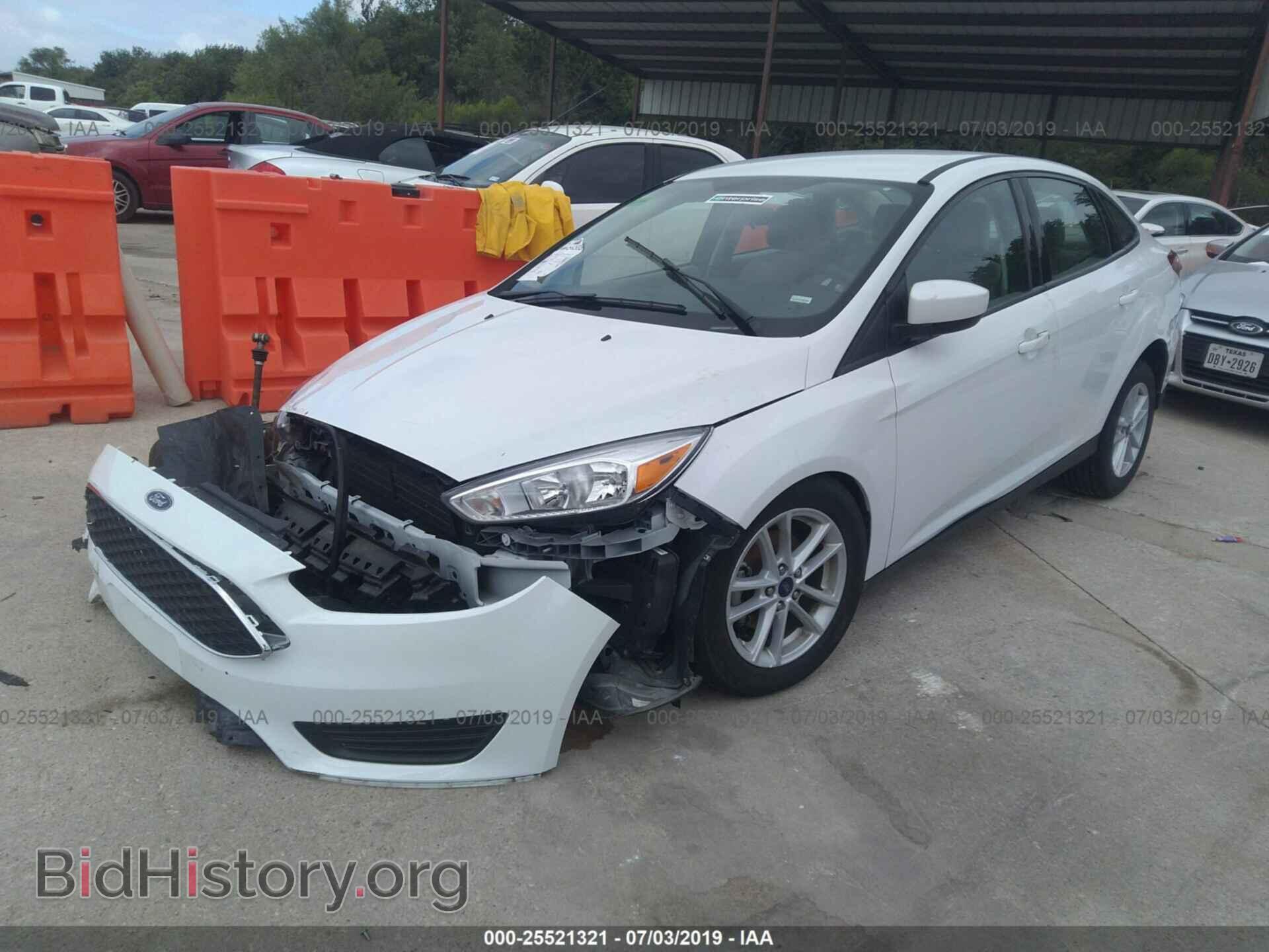 2018 FORD FOCUS - VIN: 1FADP3F21JL288401 - Фото 2