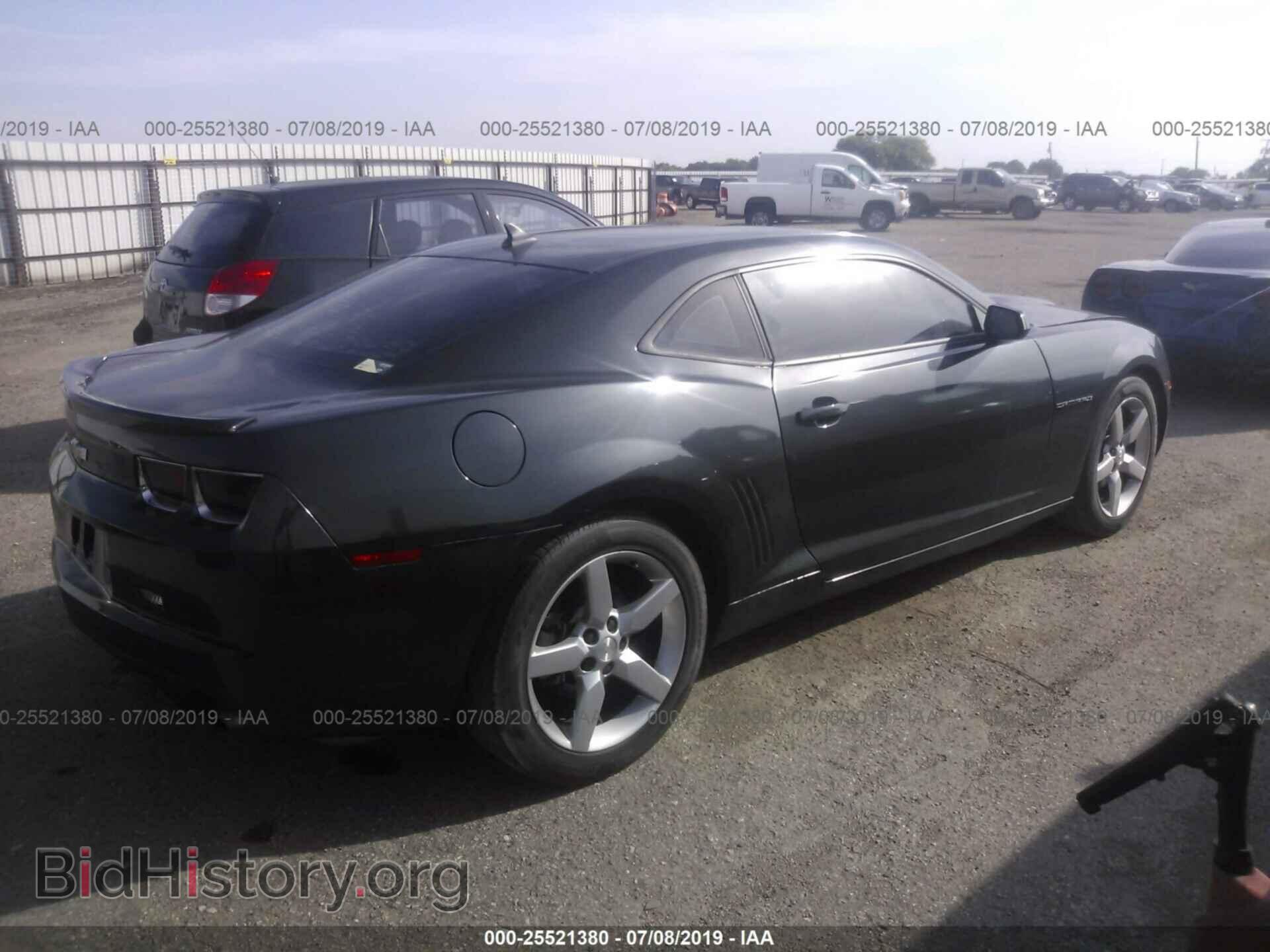 2013 CHEVROLET CAMARO - VIN: 2G1FA1E31D9124640 - Фото 4