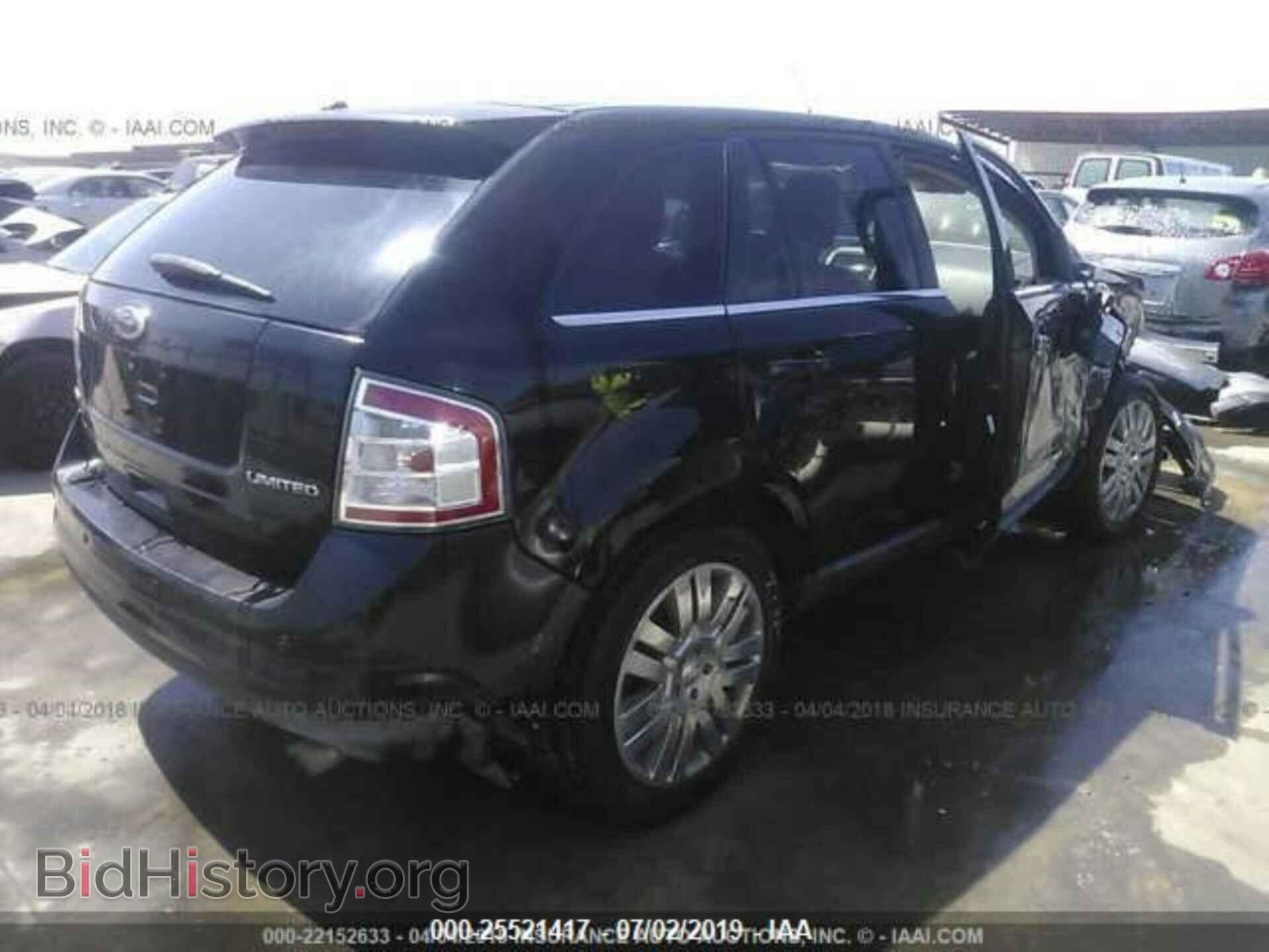 2008 FORD EDGE - VIN: 2FMDK39C28BA28317 - Фото 4