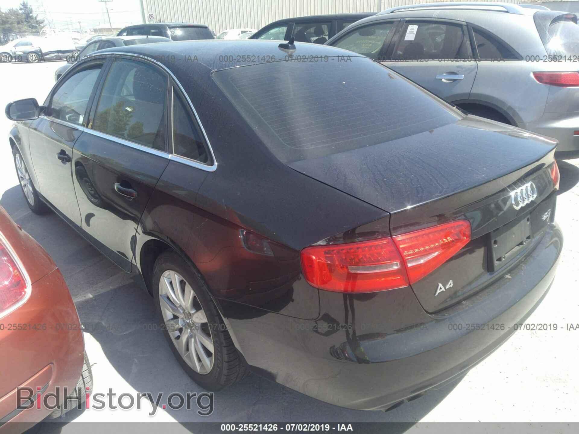 2013 AUDI A4 - VIN: WAUAFAFL7DN028409 - Фото 3