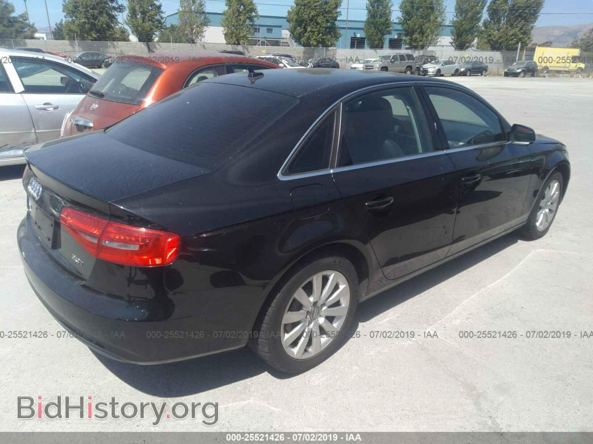2013 AUDI A4 - VIN: WAUAFAFL7DN028409 - Фото 4