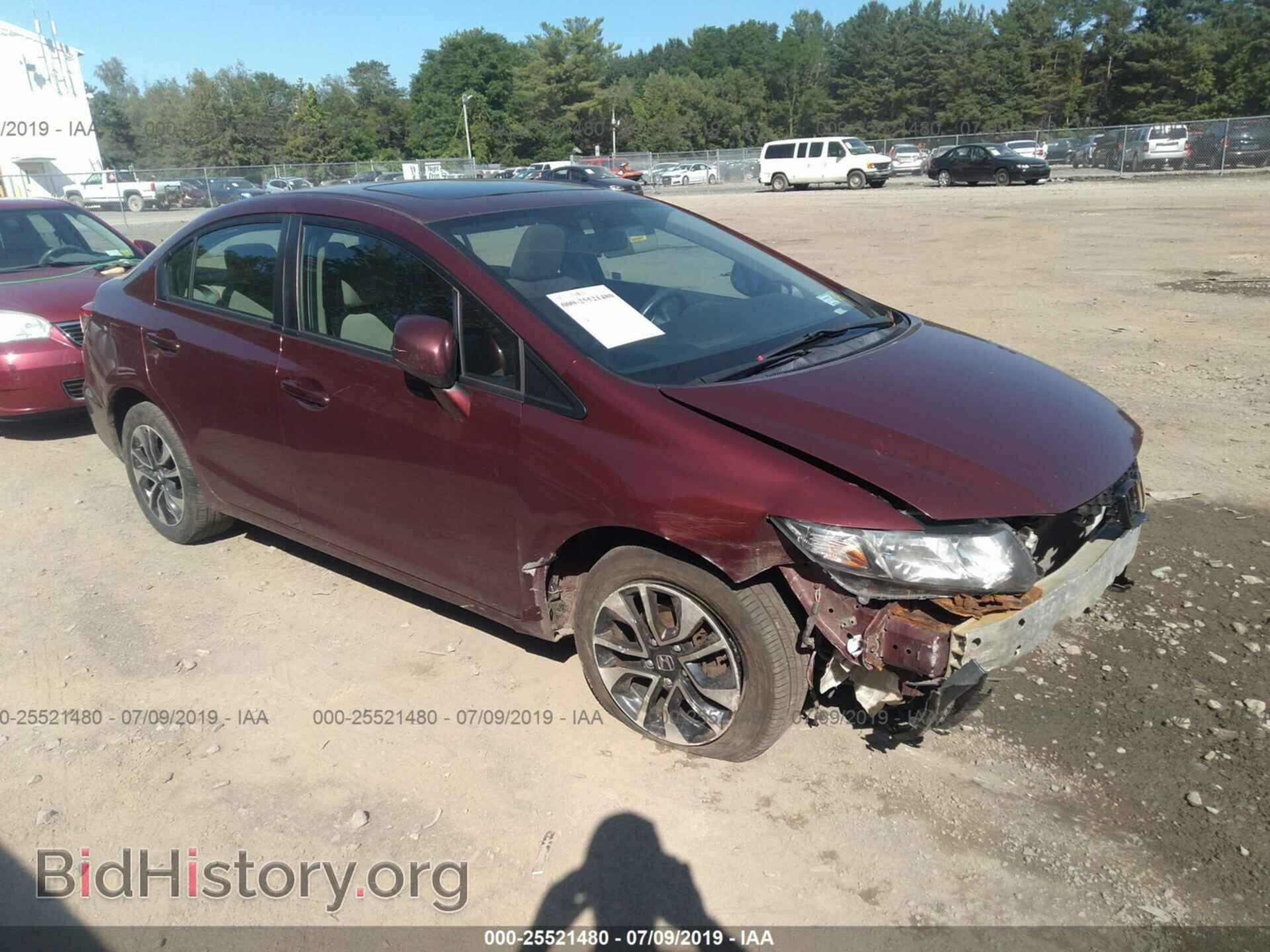 Фотография 2HGFB2F84DH551242 - HONDA CIVIC 2013