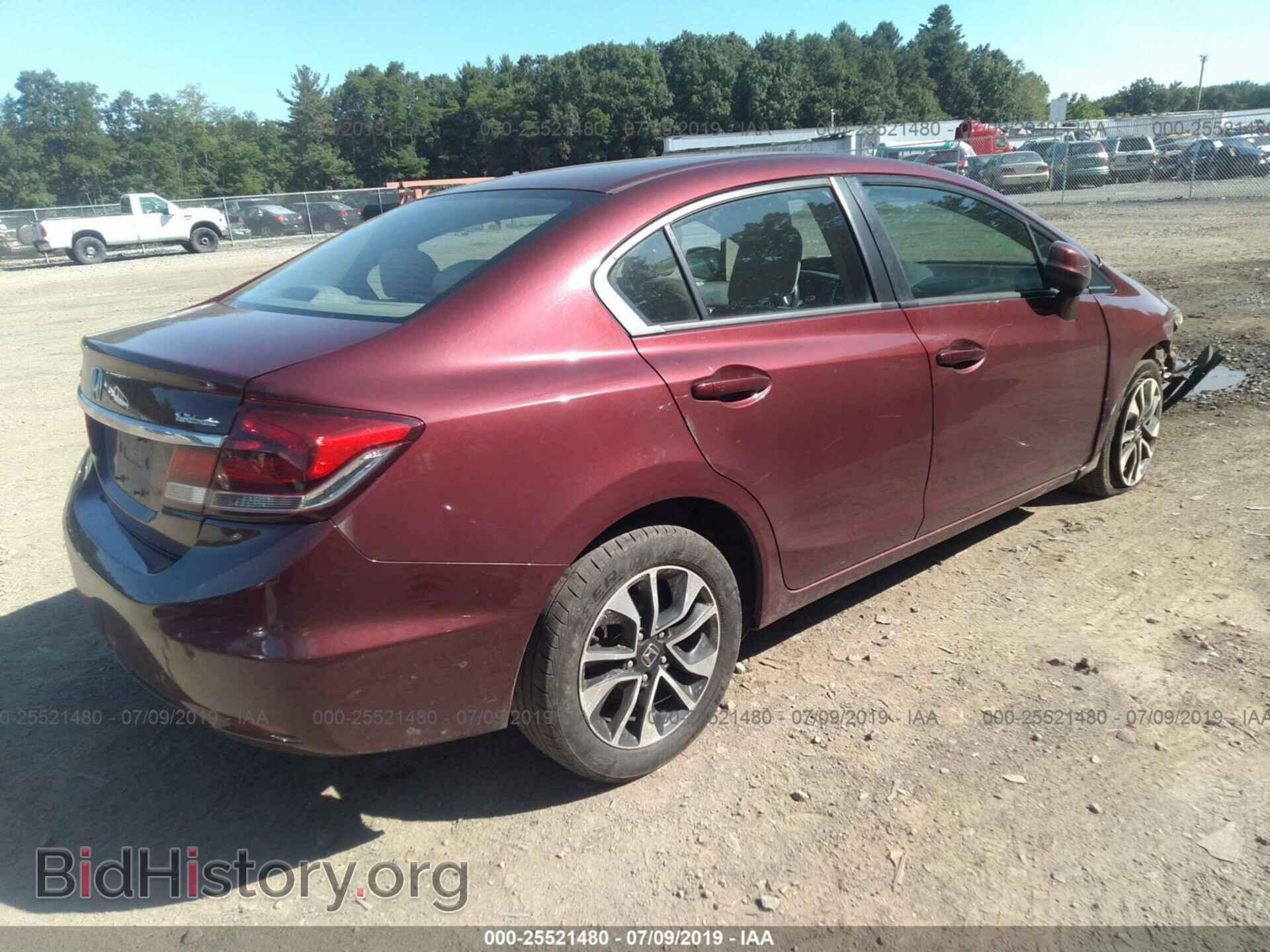 2013 HONDA CIVIC - VIN: 2HGFB2F84DH551242 - Фото 4