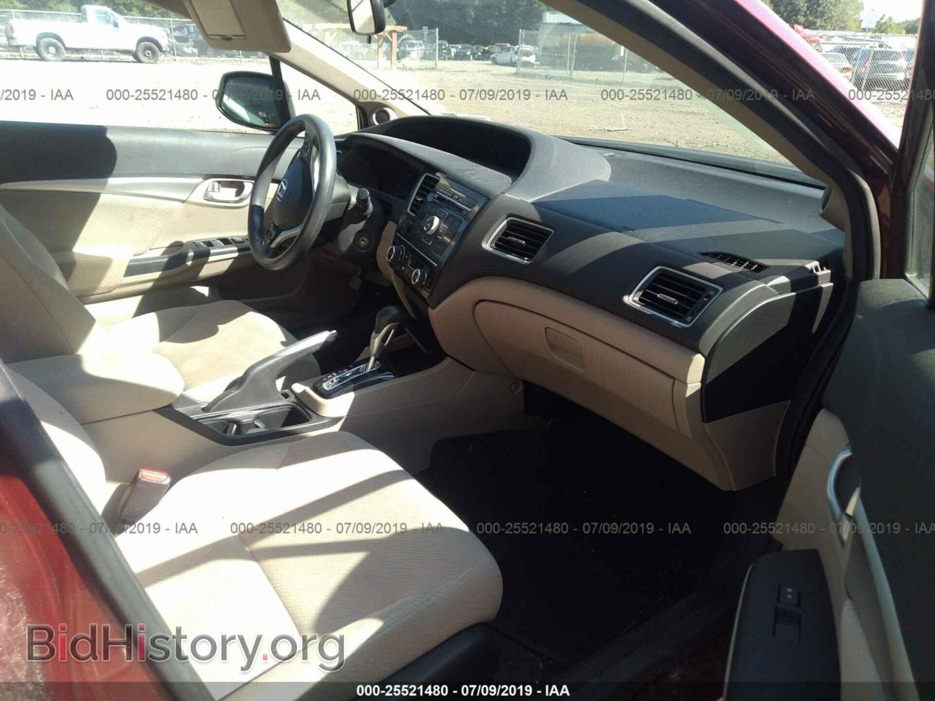 2013 HONDA CIVIC - VIN: 2HGFB2F84DH551242 - Фото 5