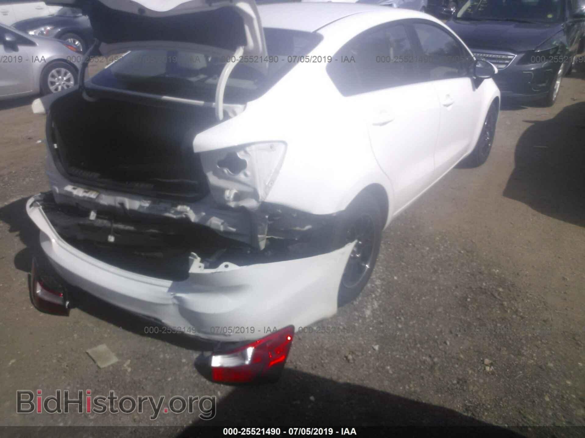 2012 KIA RIO - VIN: KNADM4A32C6059314 - Фото 4