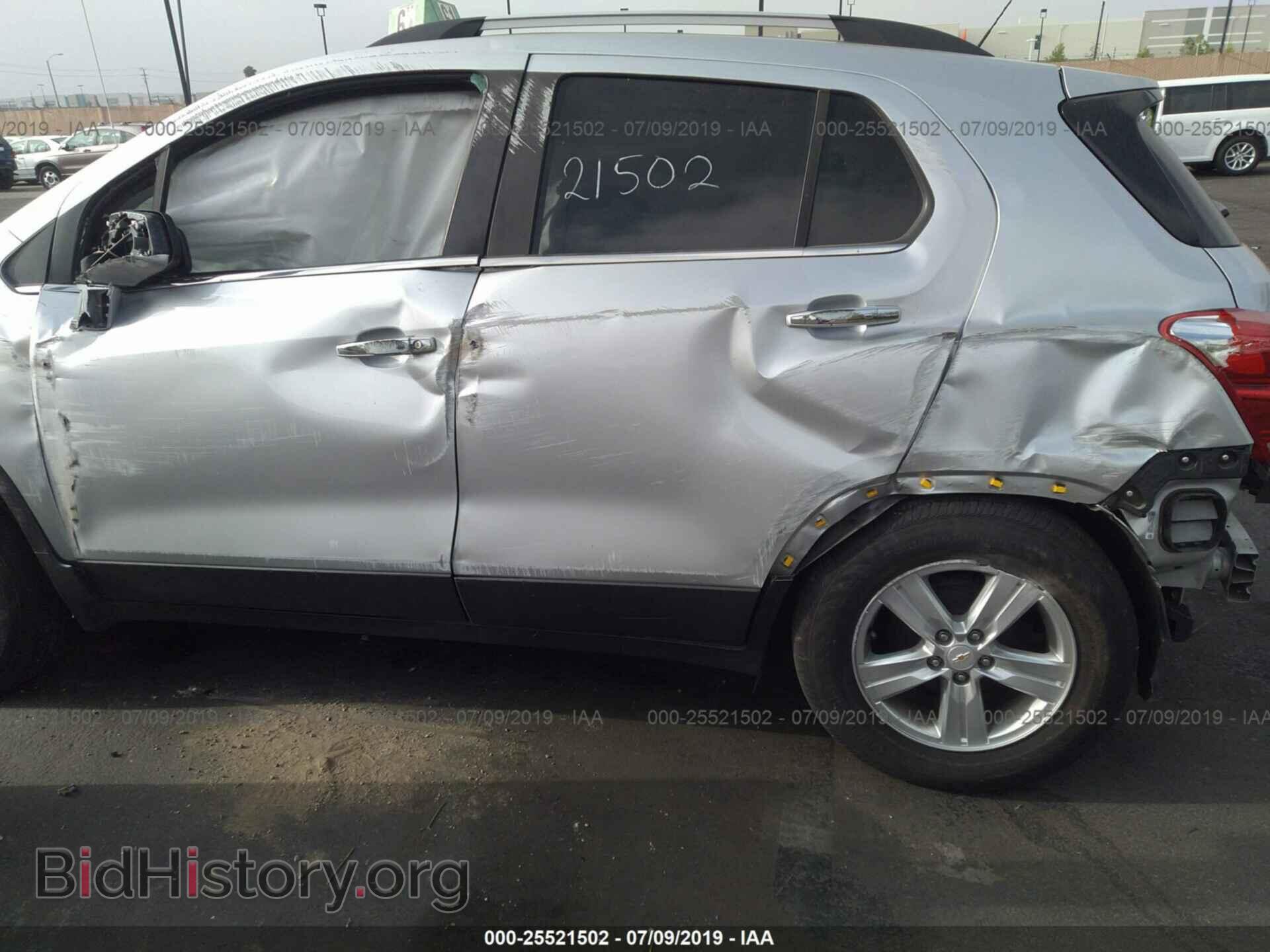 2017 CHEVROLET TRAX - VIN: KL7CJLSB2HB221946 - Photo 6