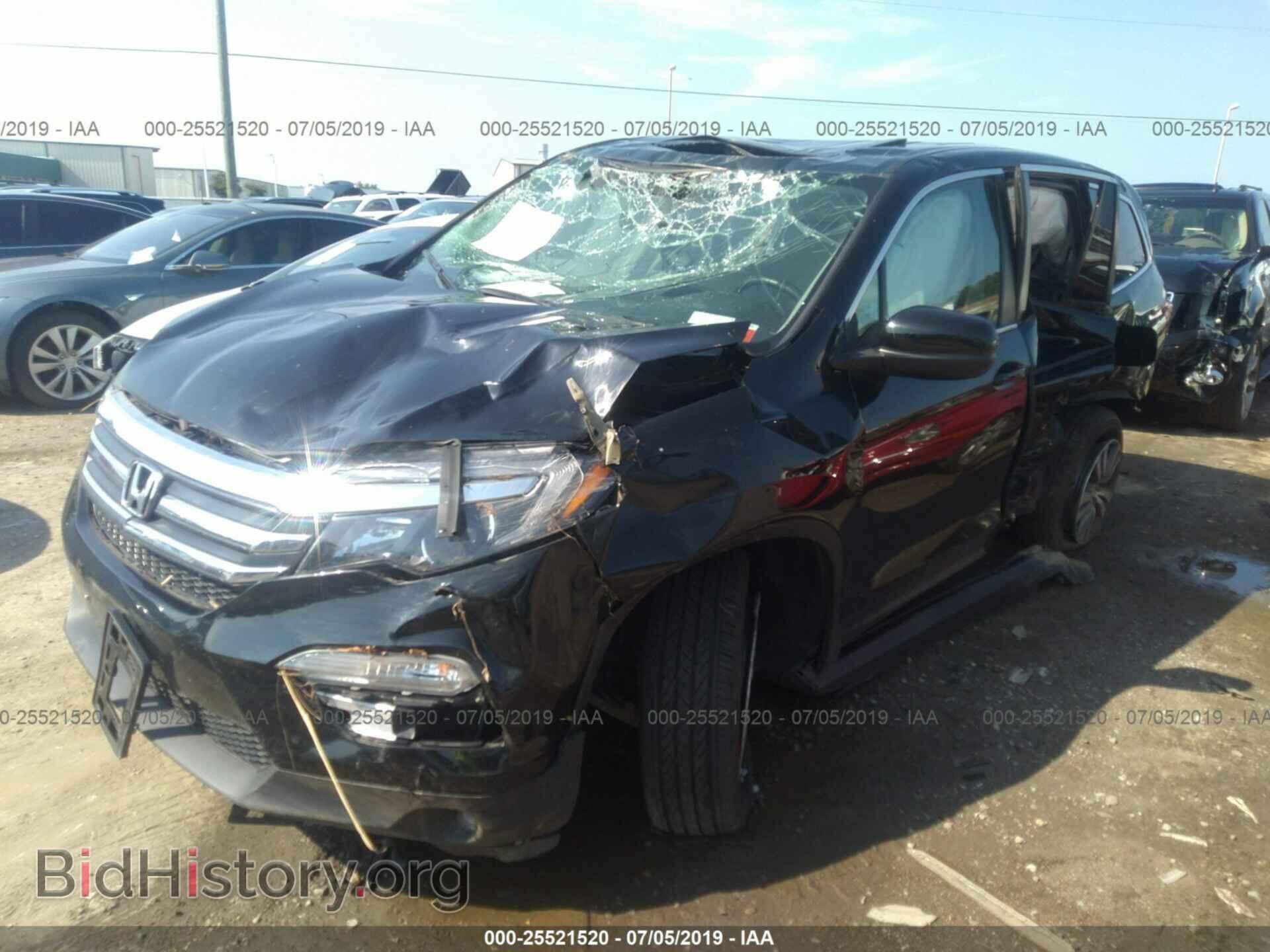 2016 HONDA PILOT - VIN: 5FNYF6H59GB044000 - Фото 2