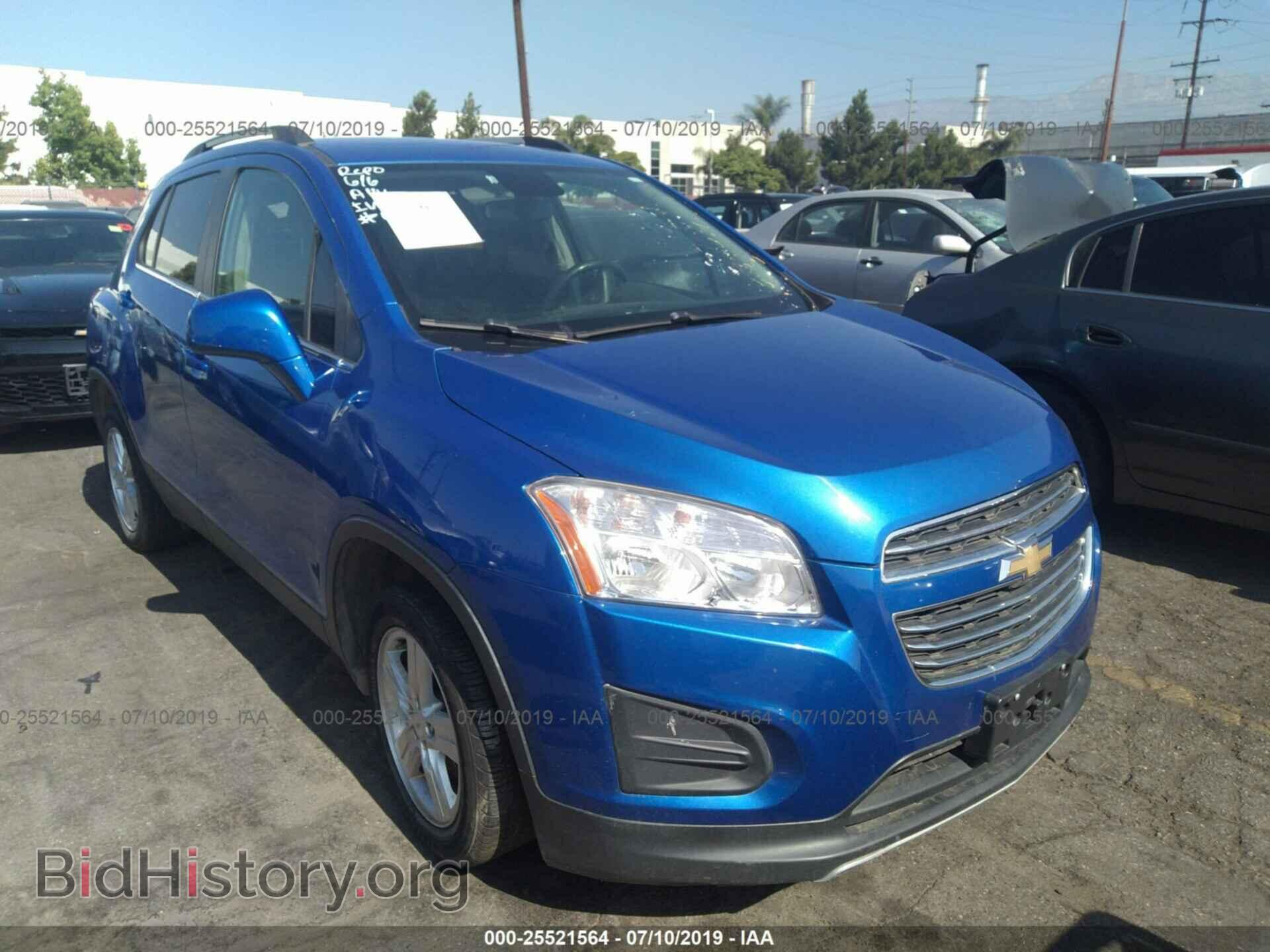 Фотография KL7CJLSB2FB232975 - CHEVROLET TRAX 2015