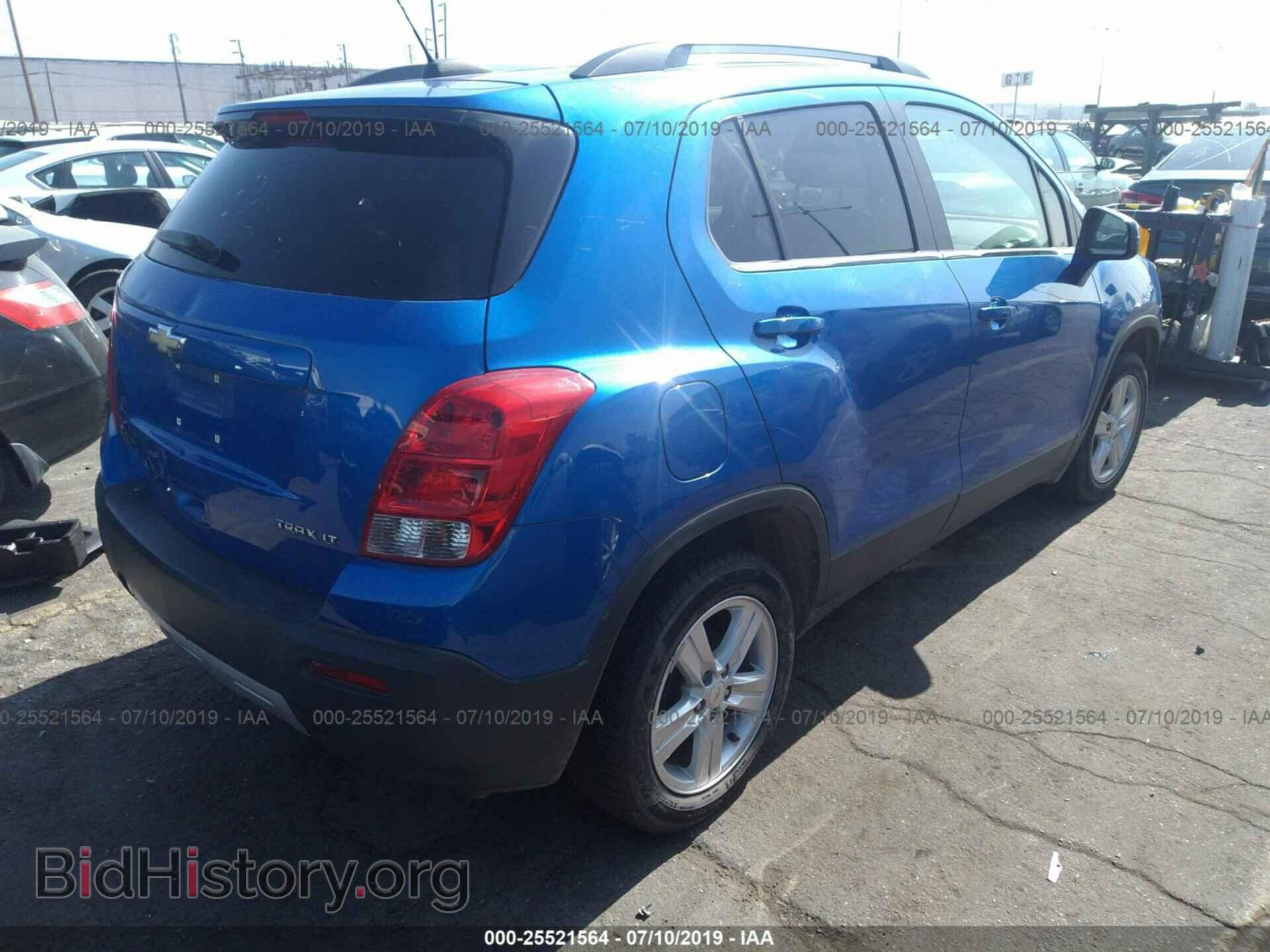 2015 CHEVROLET TRAX - VIN: KL7CJLSB2FB232975 - Фото 4