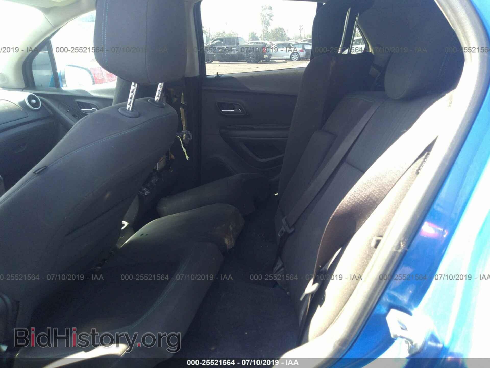 2015 CHEVROLET TRAX - VIN: KL7CJLSB2FB232975 - Фото 8