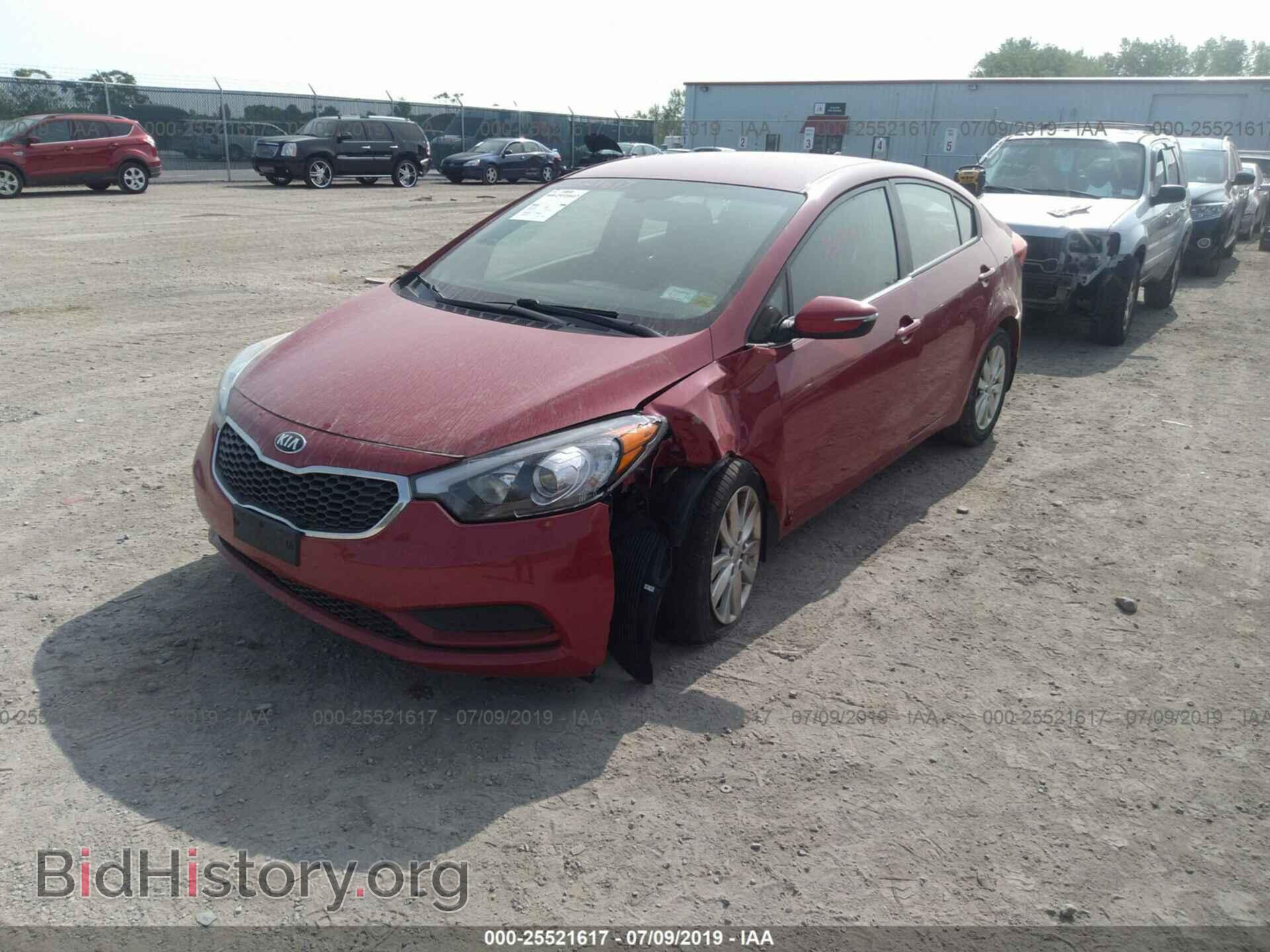 2014 KIA FORTE - VIN: KNAFX4A60E5136569 - Фото 2