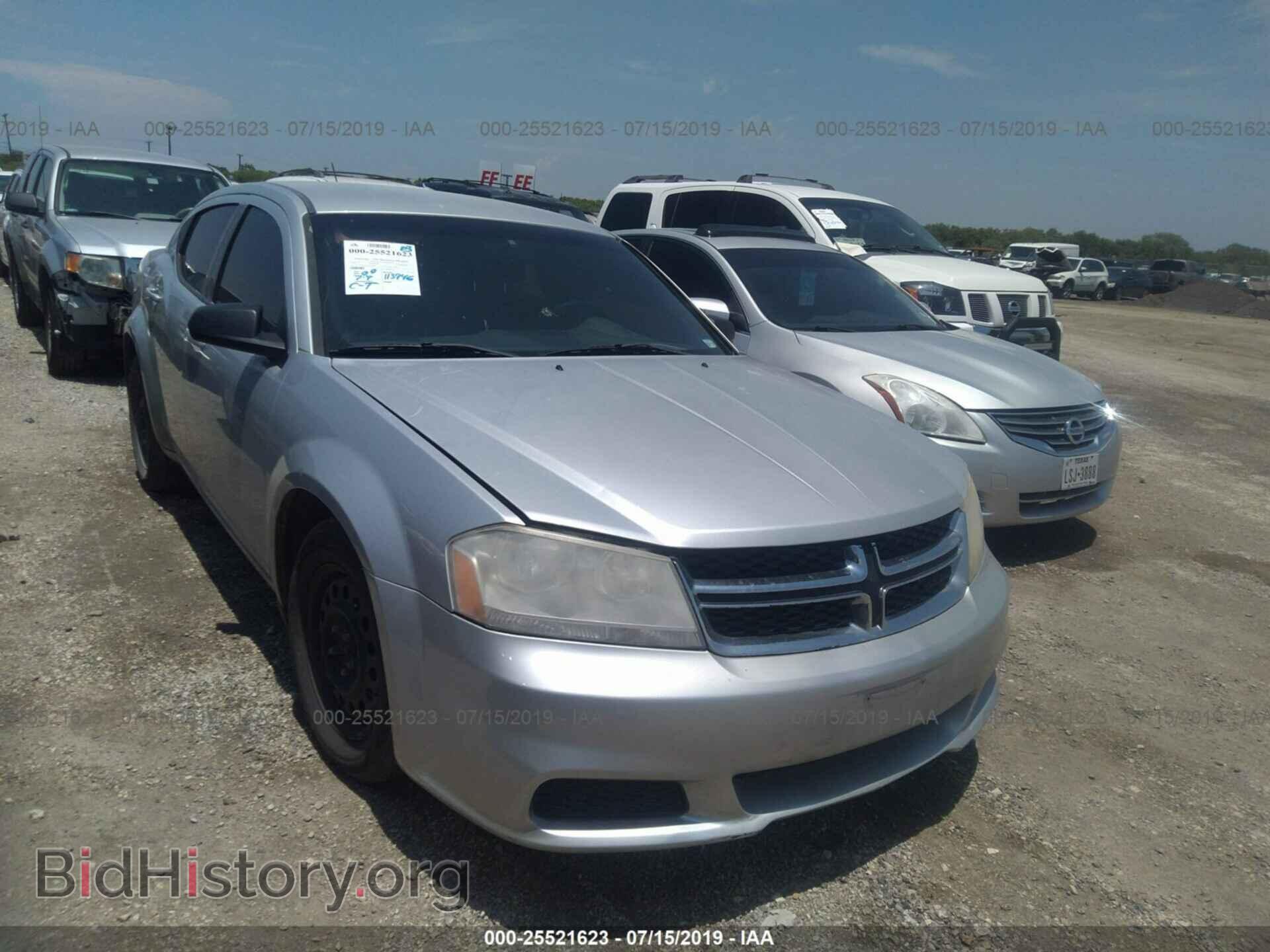 Photo 1C3CDZAB7CN150835 - DODGE AVENGER 2012
