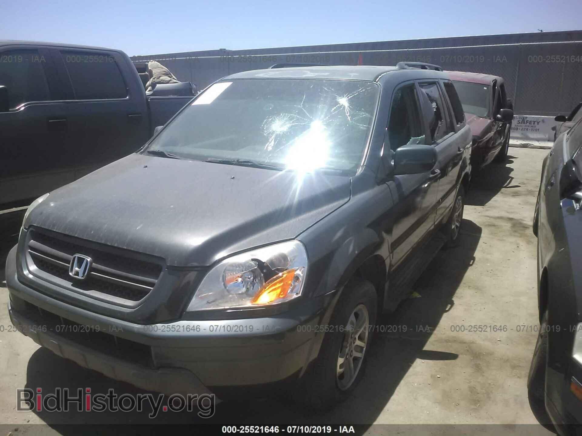 2005 HONDA PILOT - VIN: 5FNYF18635B000308 - Фото 2