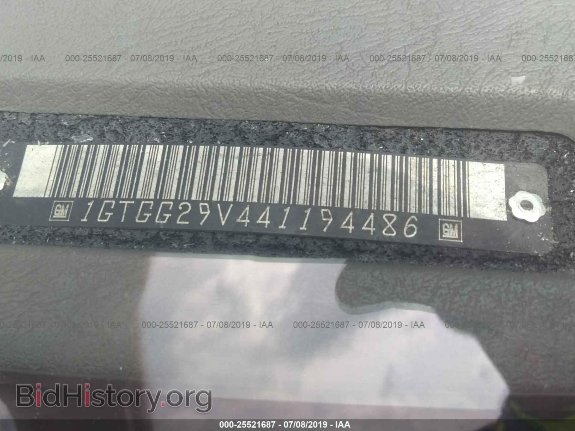 2004 GMC SAVANA - VIN: 1GTGG29V441194486 - Фото 9