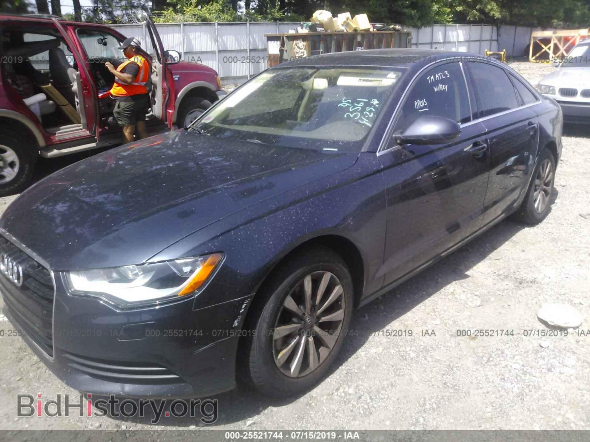 2013 AUDI A6 - VIN: WAUCFAFC0DN133561 - Фото 2