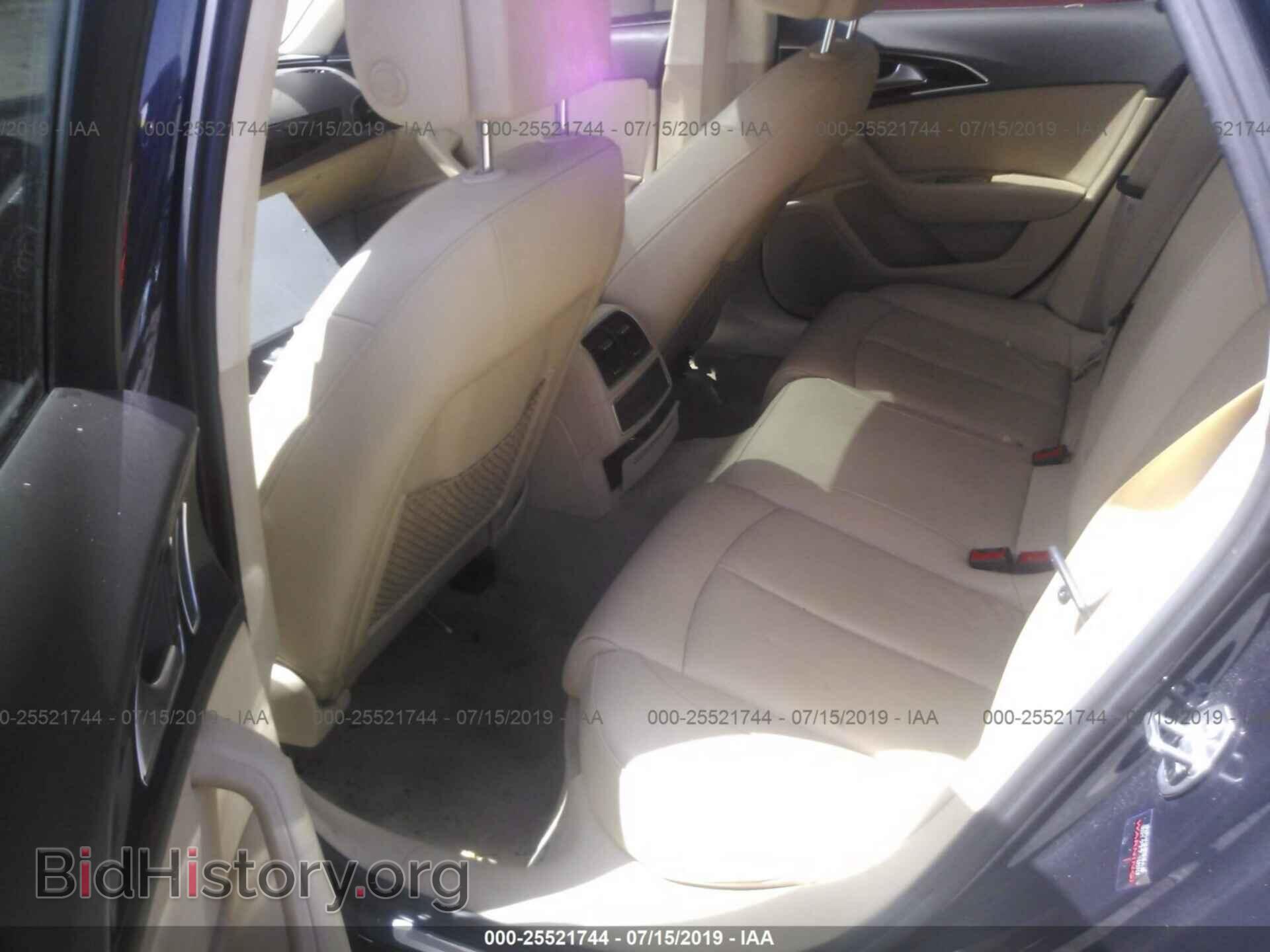 2013 AUDI A6 - VIN: WAUCFAFC0DN133561 - Фото 8