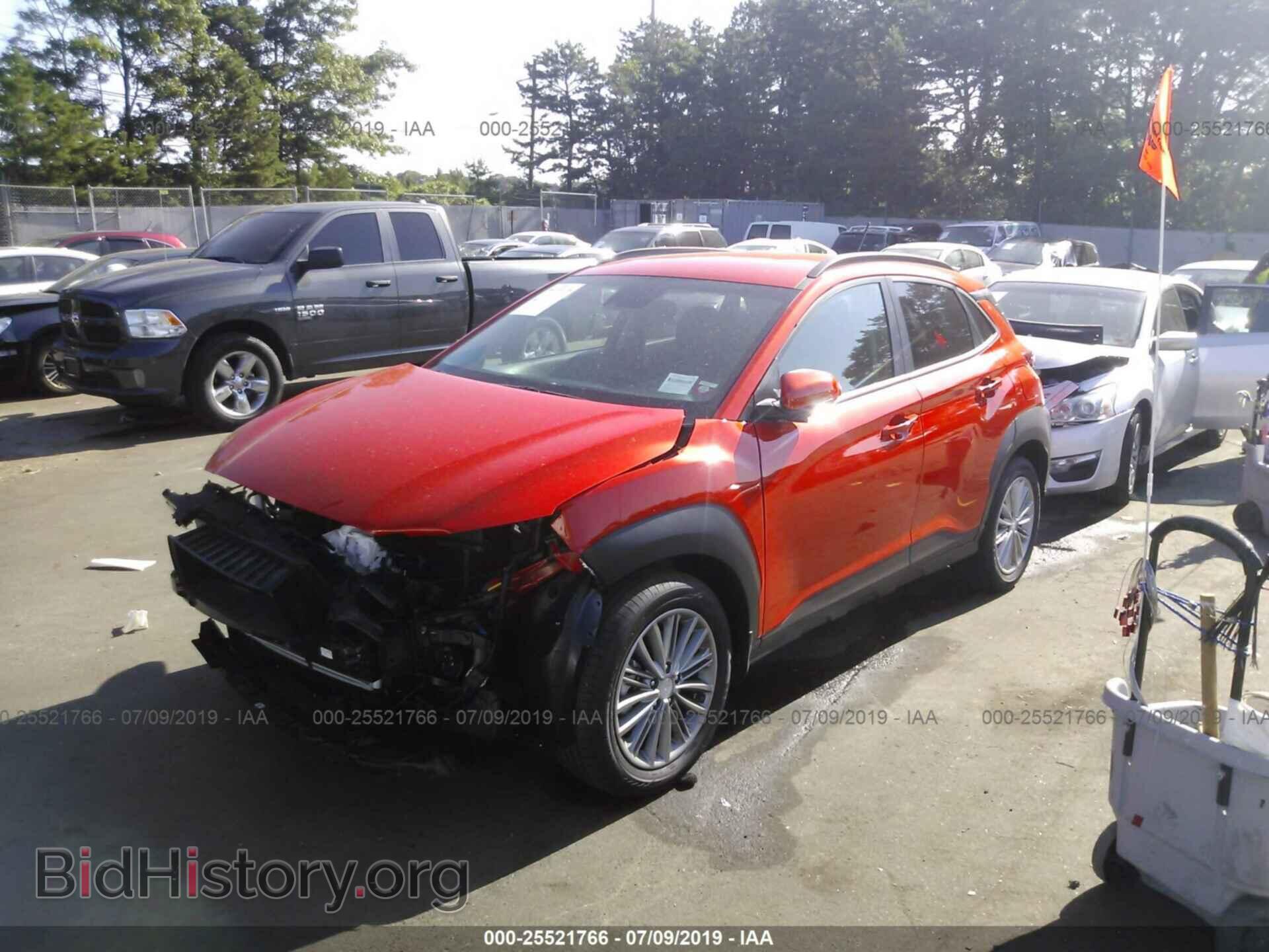 2019 HYUNDAI KONA - VIN: KM8K2CAA6KU343477 - Фото 2