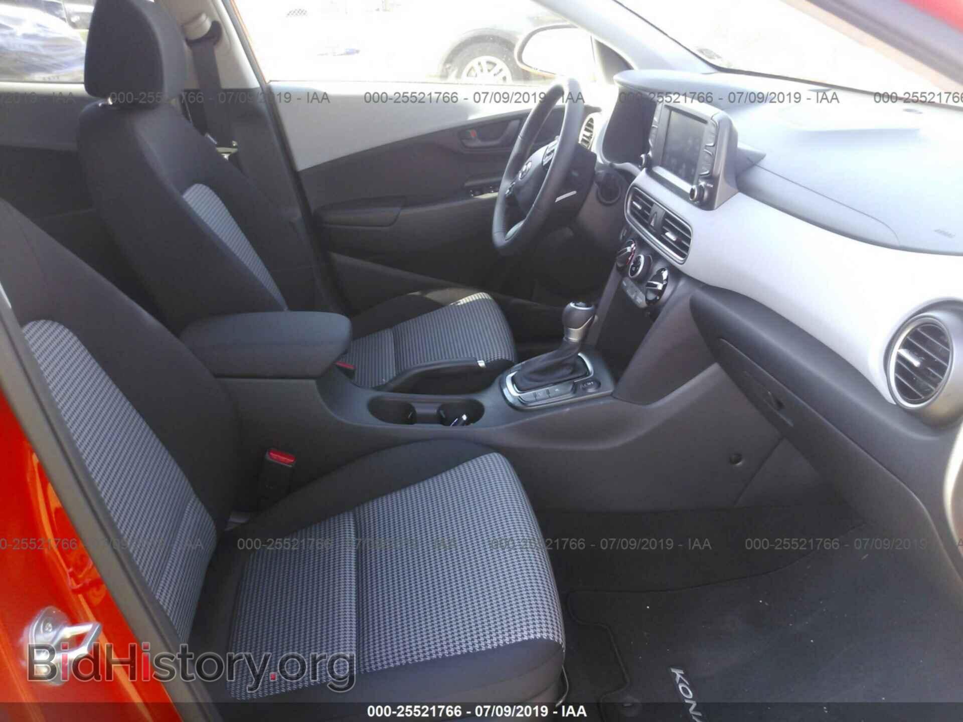 2019 HYUNDAI KONA - VIN: KM8K2CAA6KU343477 - Фото 5