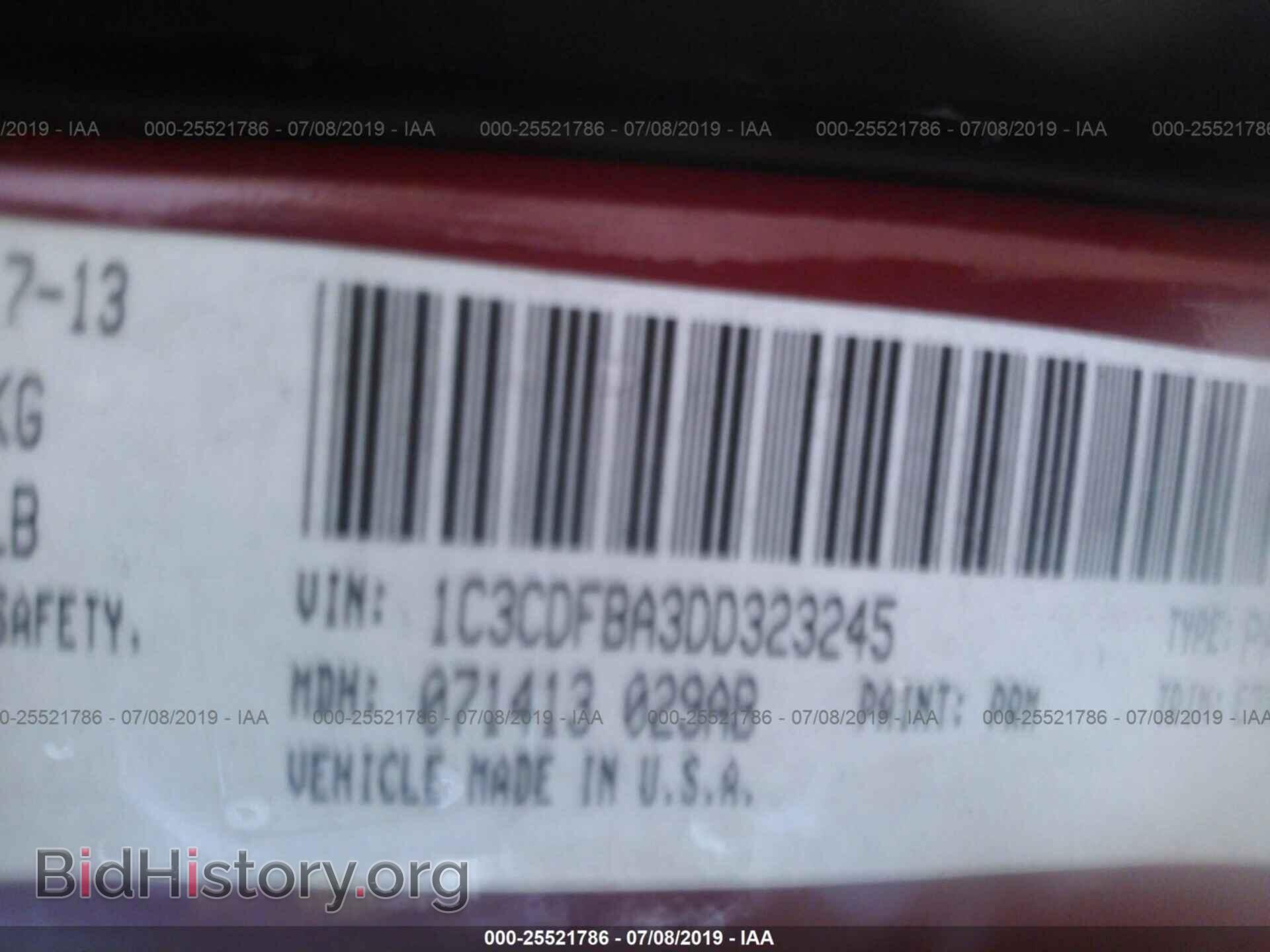 2013 DODGE DART - VIN: 1C3CDFBA3DD323245 - Photo 9