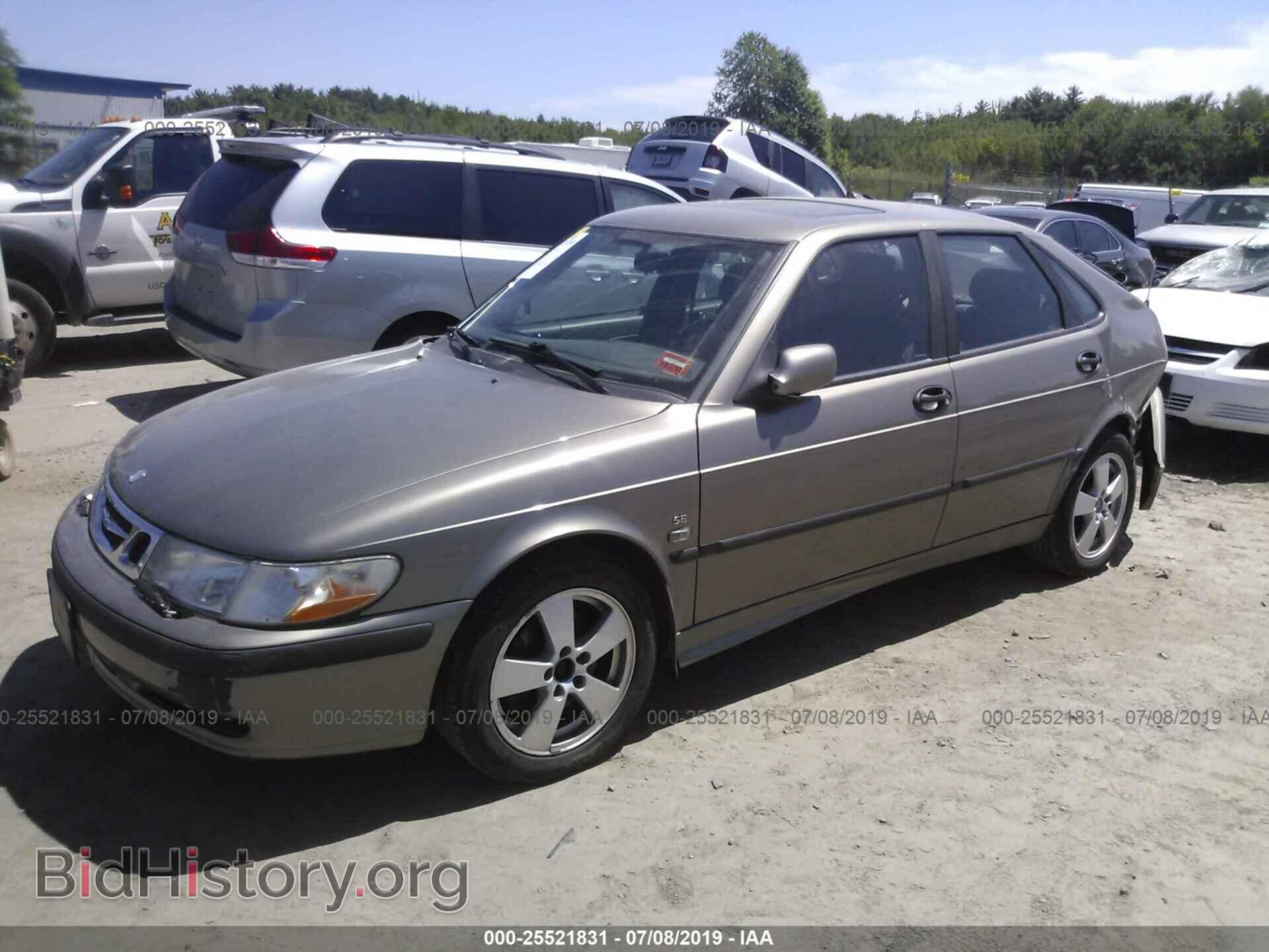 2002 SAAB 9-3 - VIN: YS3DF58K022019960 - Фото 2