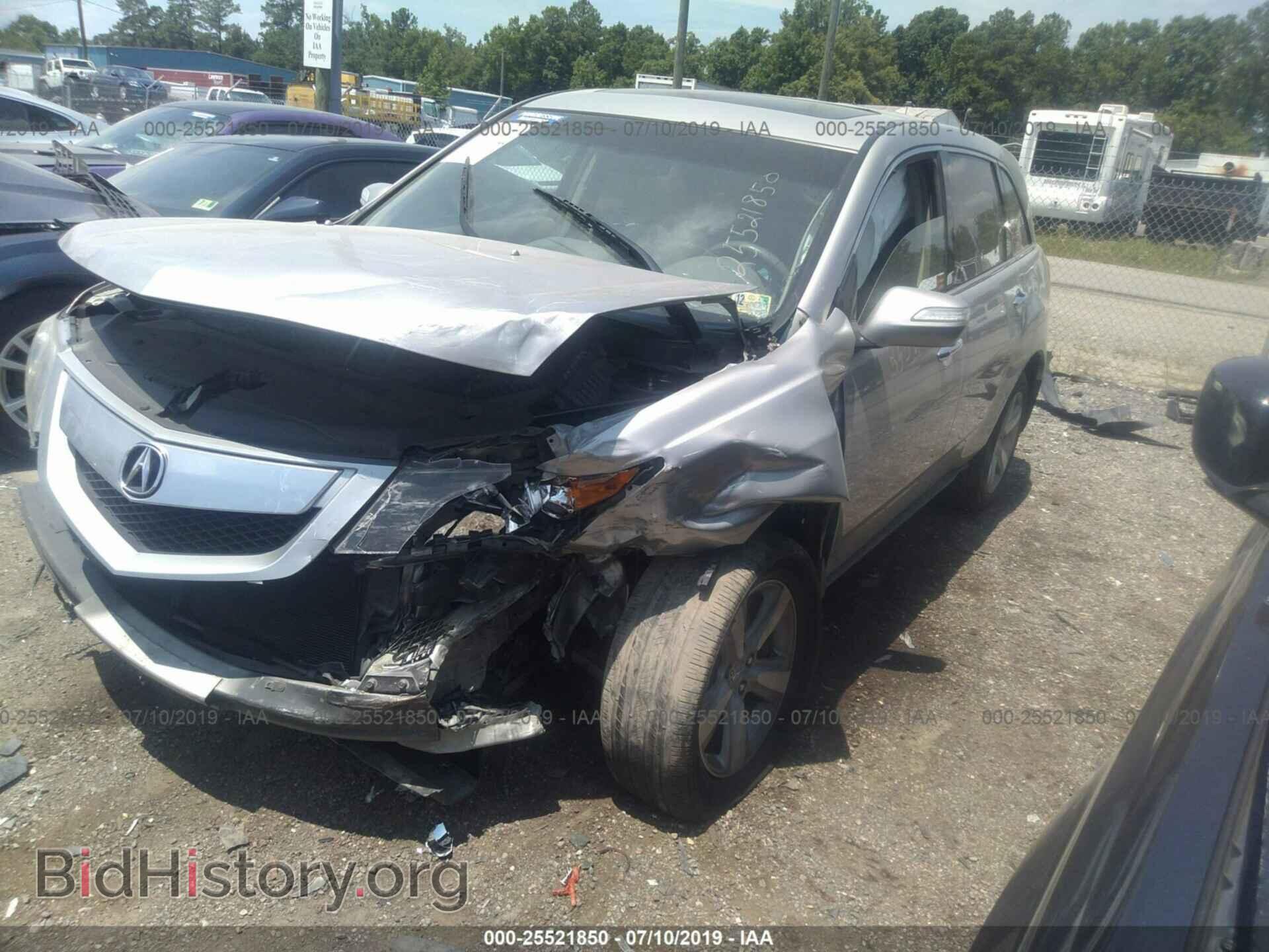 2010 ACURA MDX - VIN: 2HNYD2H6XAH524193 - Фото 2