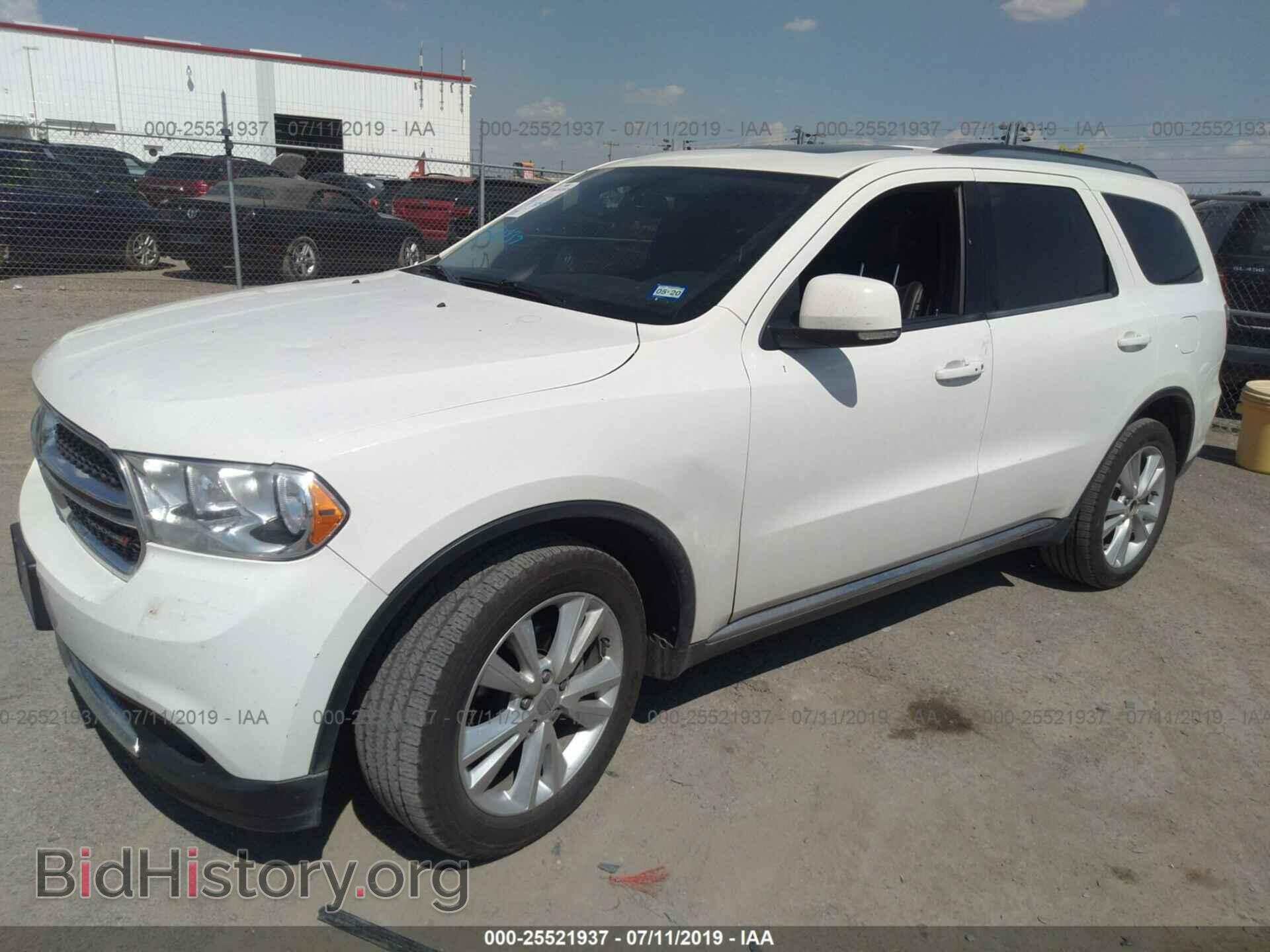 2012 DODGE DURANGO - VIN: 1C4RDHDGXCC276951 - Фото 2