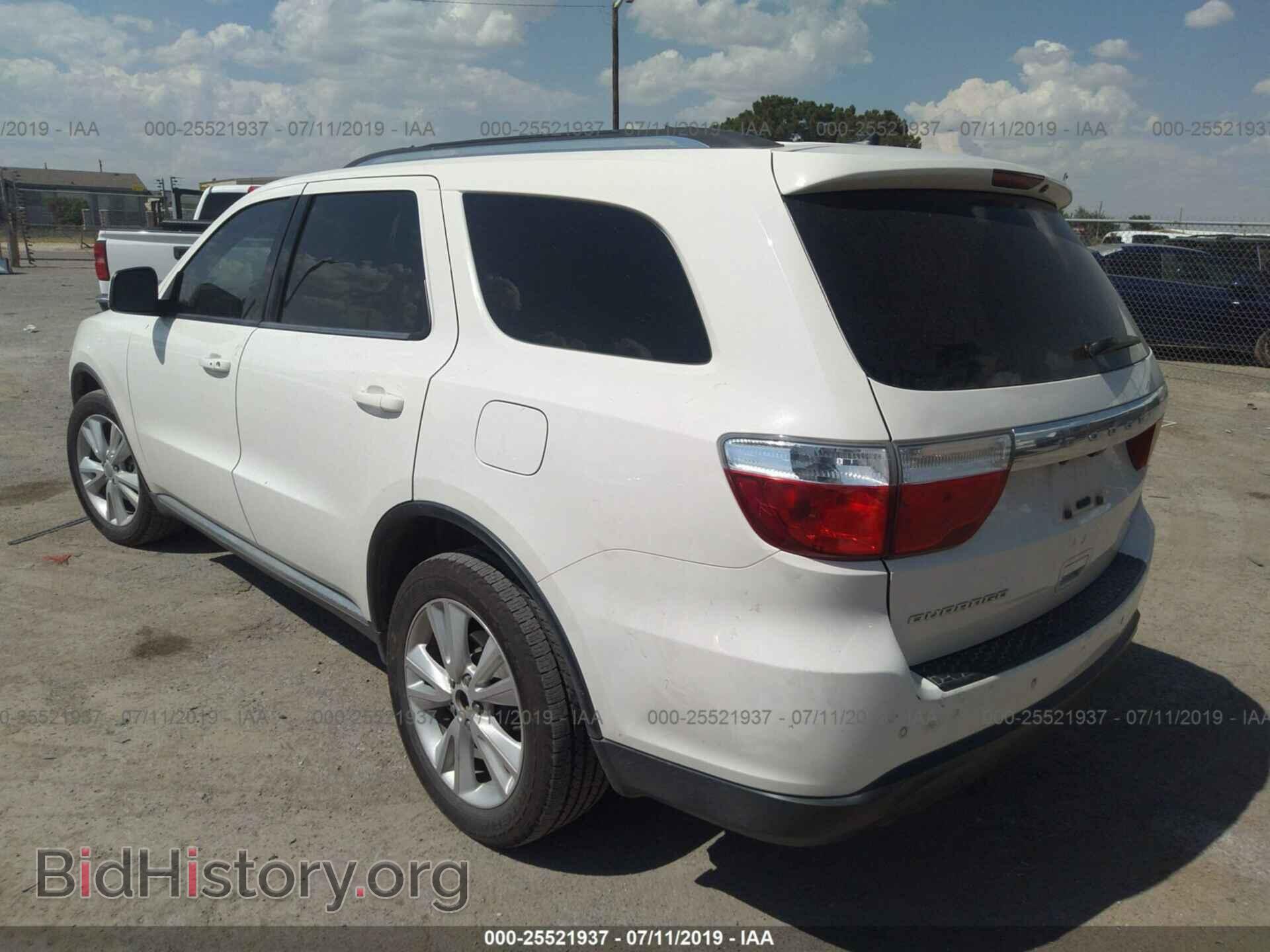2012 DODGE DURANGO - VIN: 1C4RDHDGXCC276951 - Фото 3