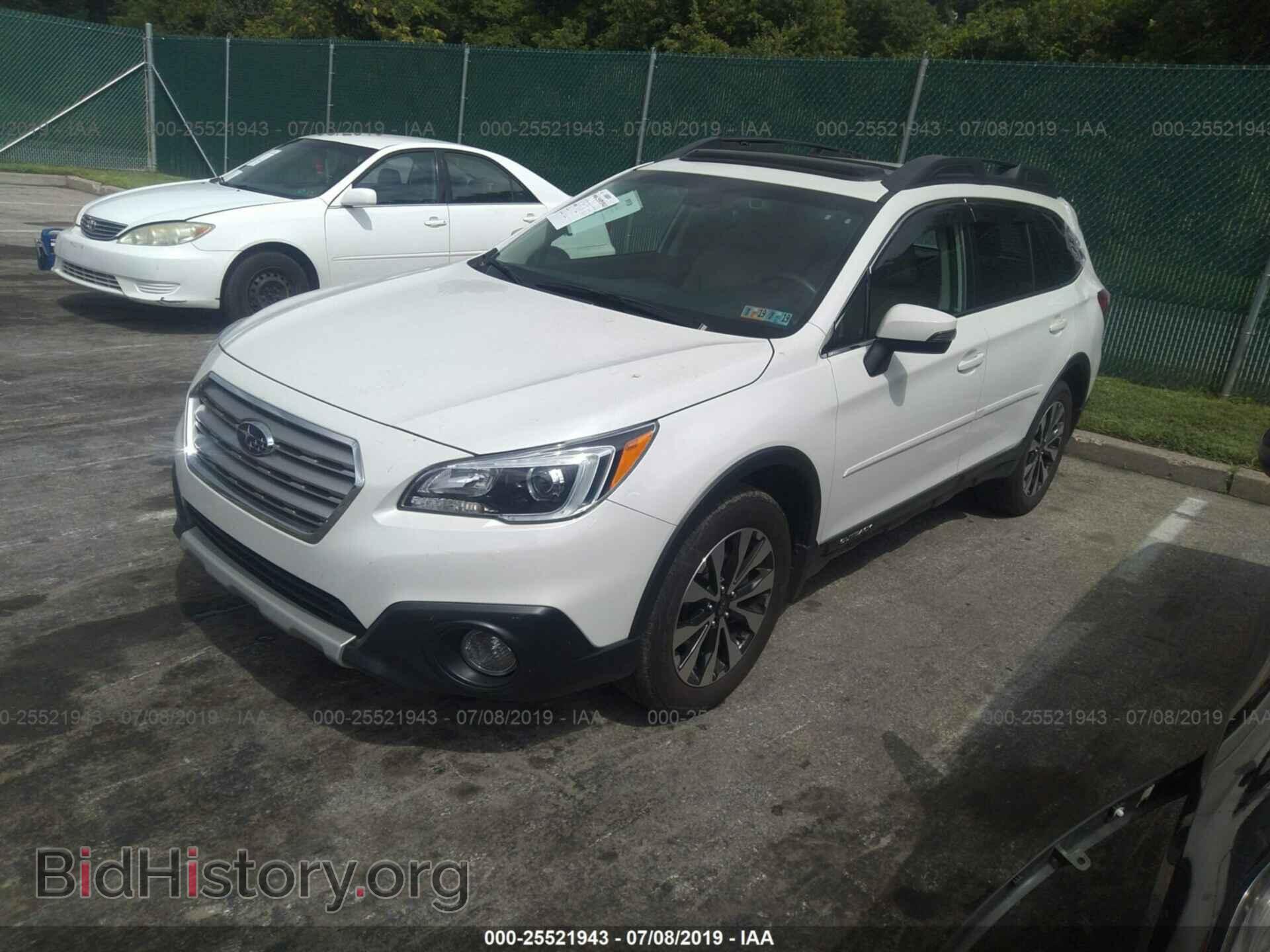 2016 SUBARU OUTBACK - VIN: 4S4BSENCXG3359461 - Photo 2