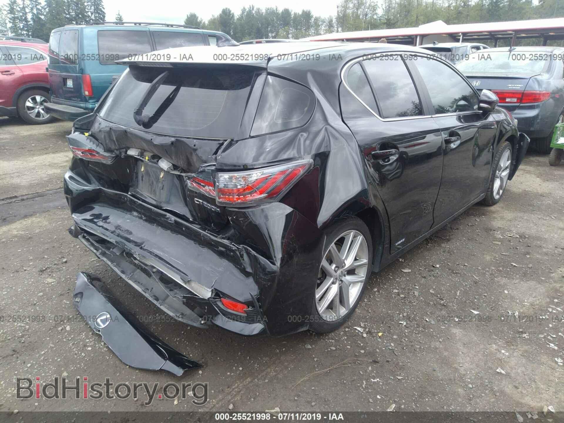 2014 LEXUS CT - VIN: JTHKD5BHXE2180367 - Фото 4