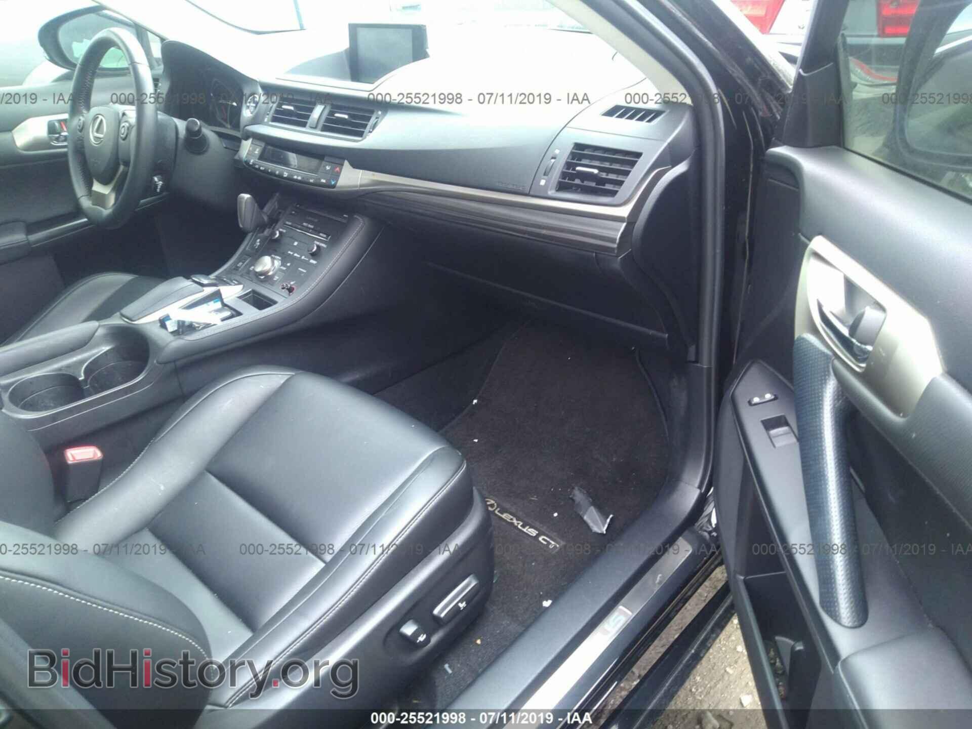 2014 LEXUS CT - VIN: JTHKD5BHXE2180367 - Фото 5