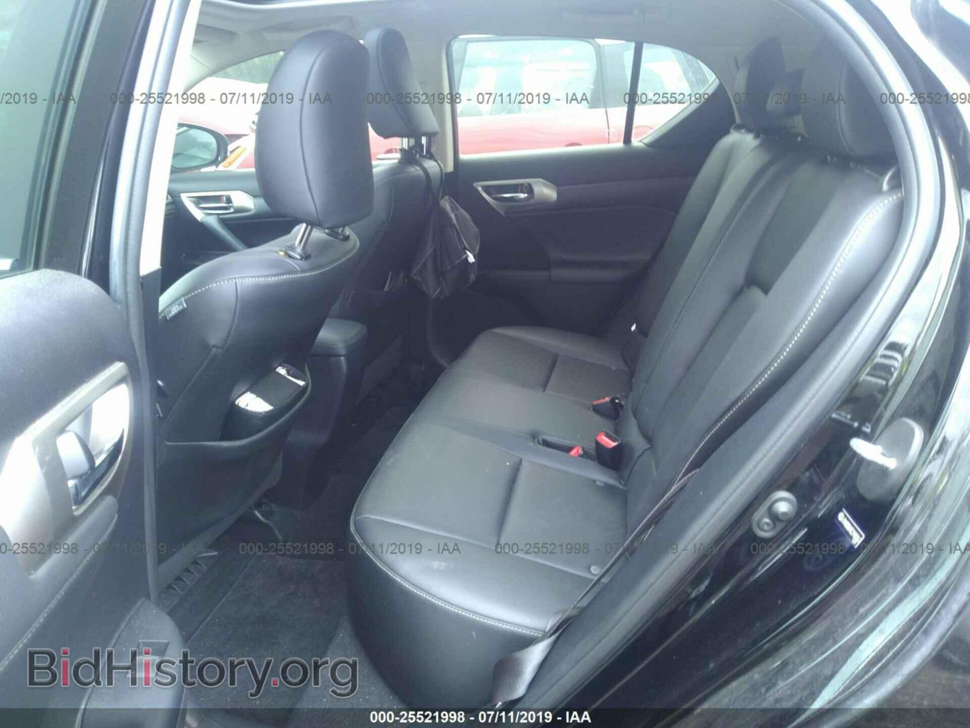 2014 LEXUS CT - VIN: JTHKD5BHXE2180367 - Фото 8