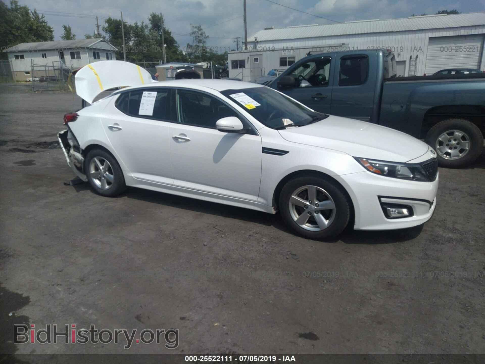 Фотография KNAGM4A75F5576231 - KIA OPTIMA 2015