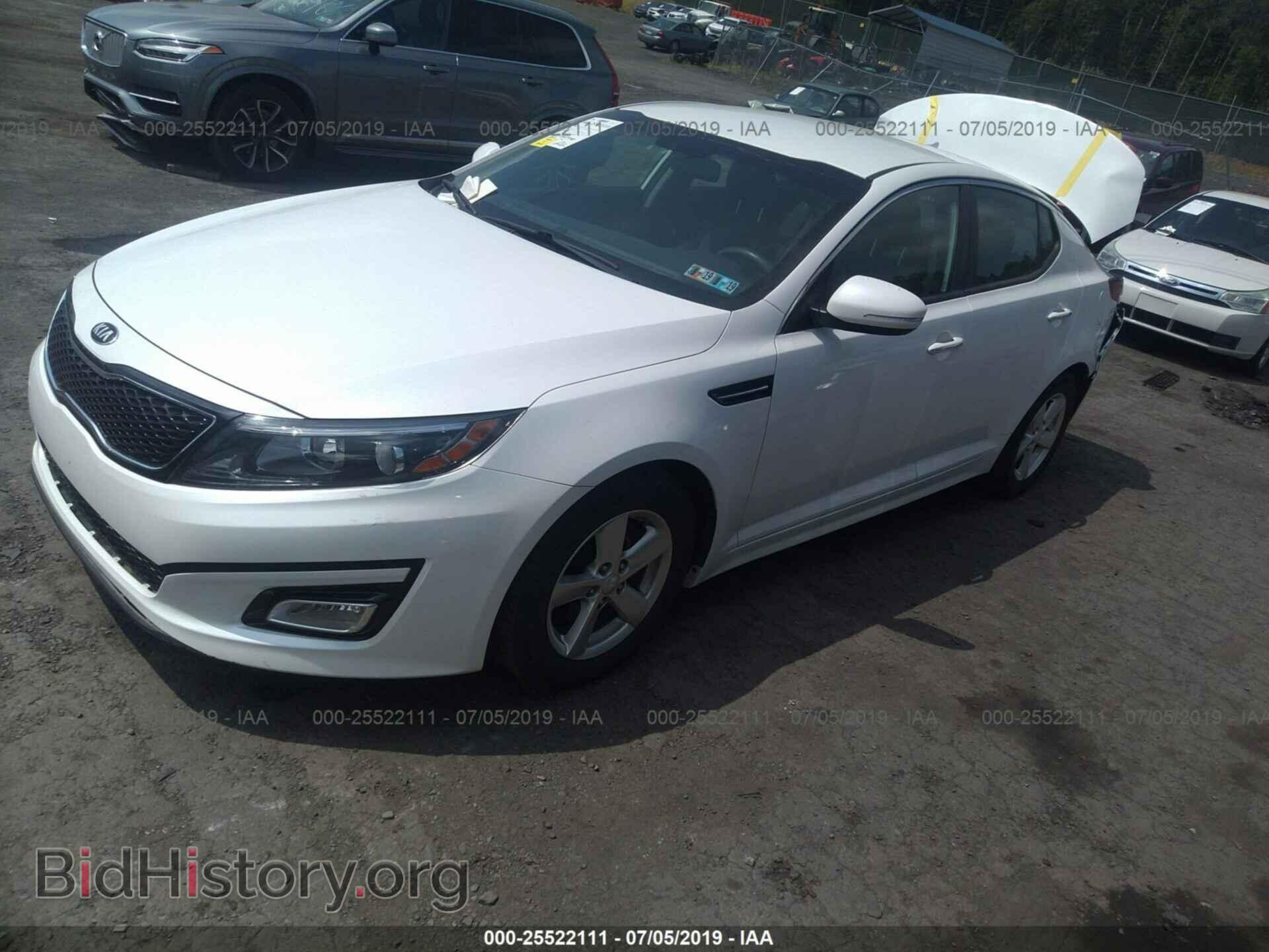 2015 KIA OPTIMA - VIN: KNAGM4A75F5576231 - Photo 2