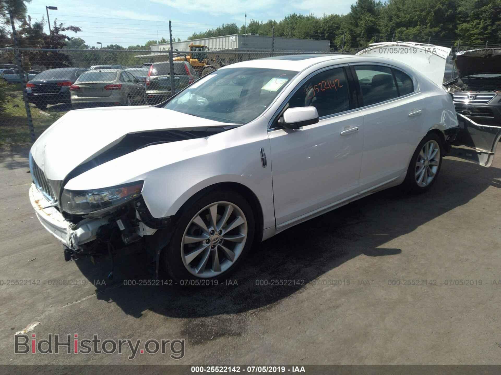 2012 LINCOLN MKS - VIN: 1LNHL9FT5CG804303 - Фото 2