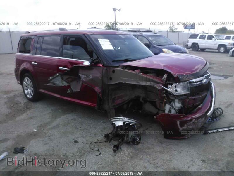 2012 Ford FLEX Limited (VIN 2FMGK5DCXCBD06258) — фото 1 из 10, IAAI, повреждение: передняя часть