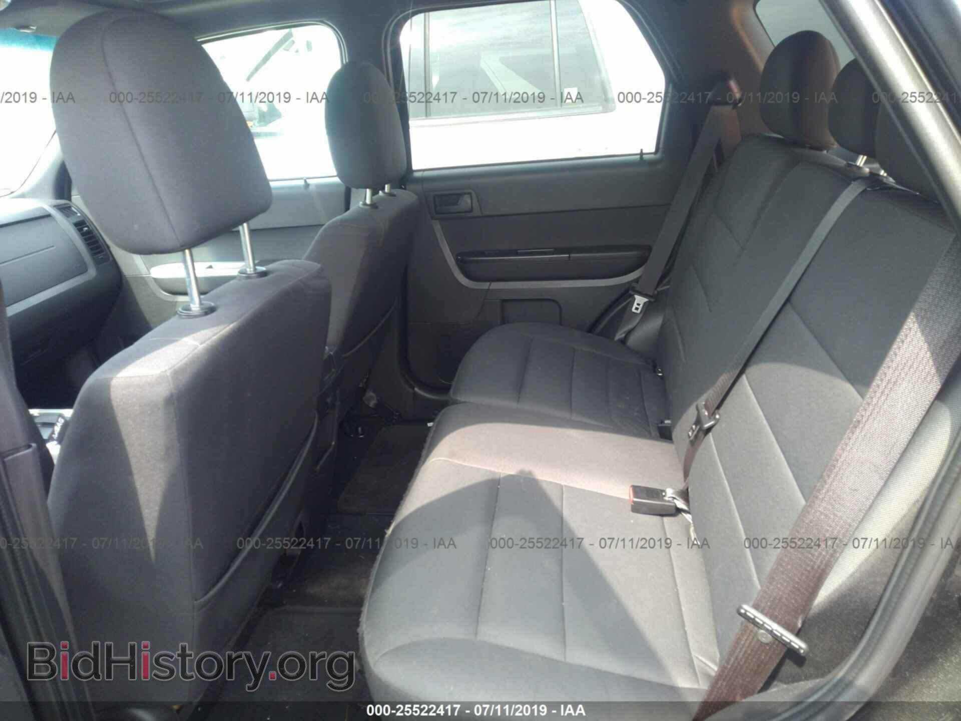 2011 FORD ESCAPE - VIN: 1FMCU9DG7BKB69125 - Фото 8