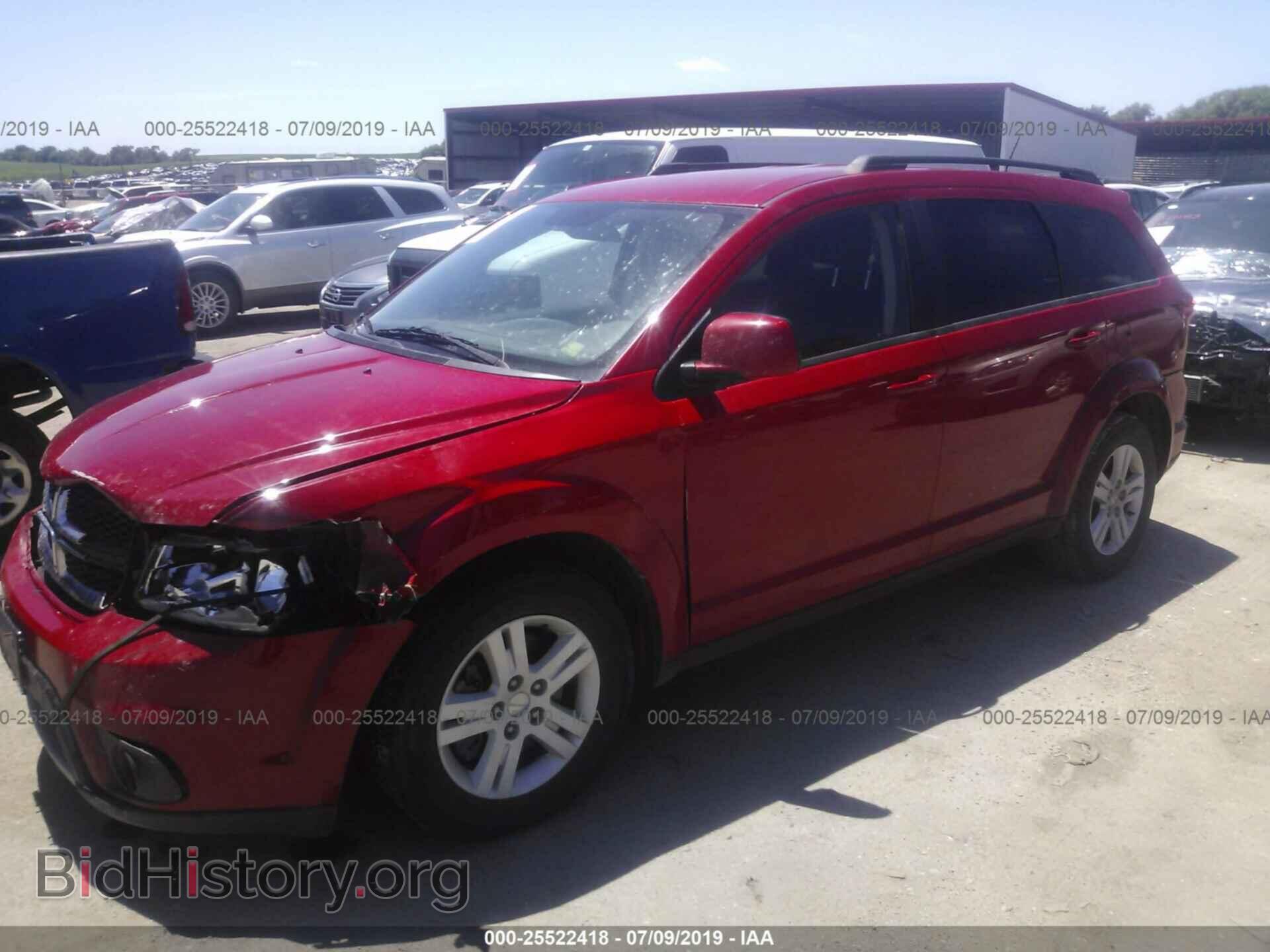 2012 DODGE JOURNEY - VIN: 3C4PDCBB1CT331406 - Фото 2