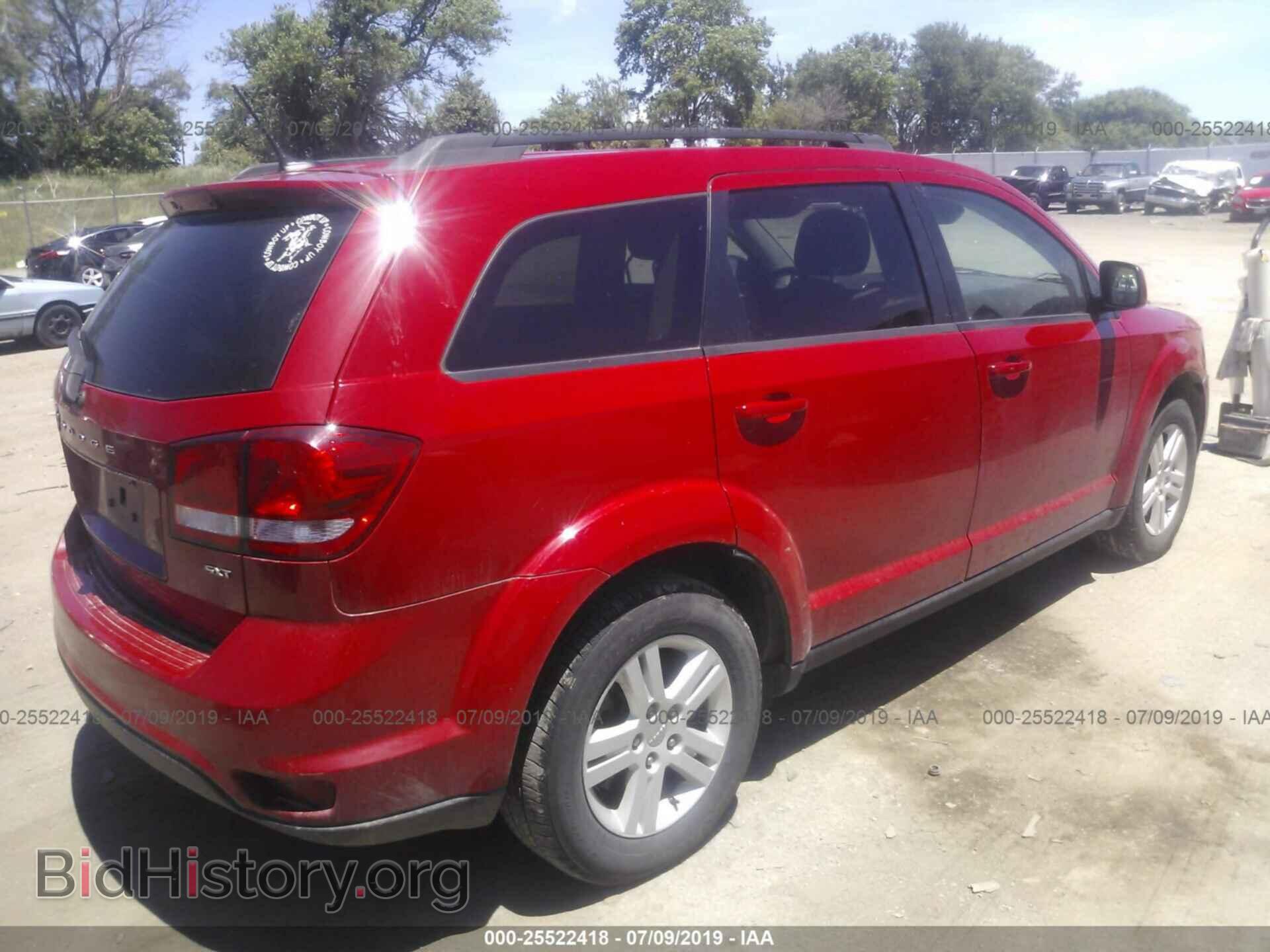 2012 DODGE JOURNEY - VIN: 3C4PDCBB1CT331406 - Фото 4