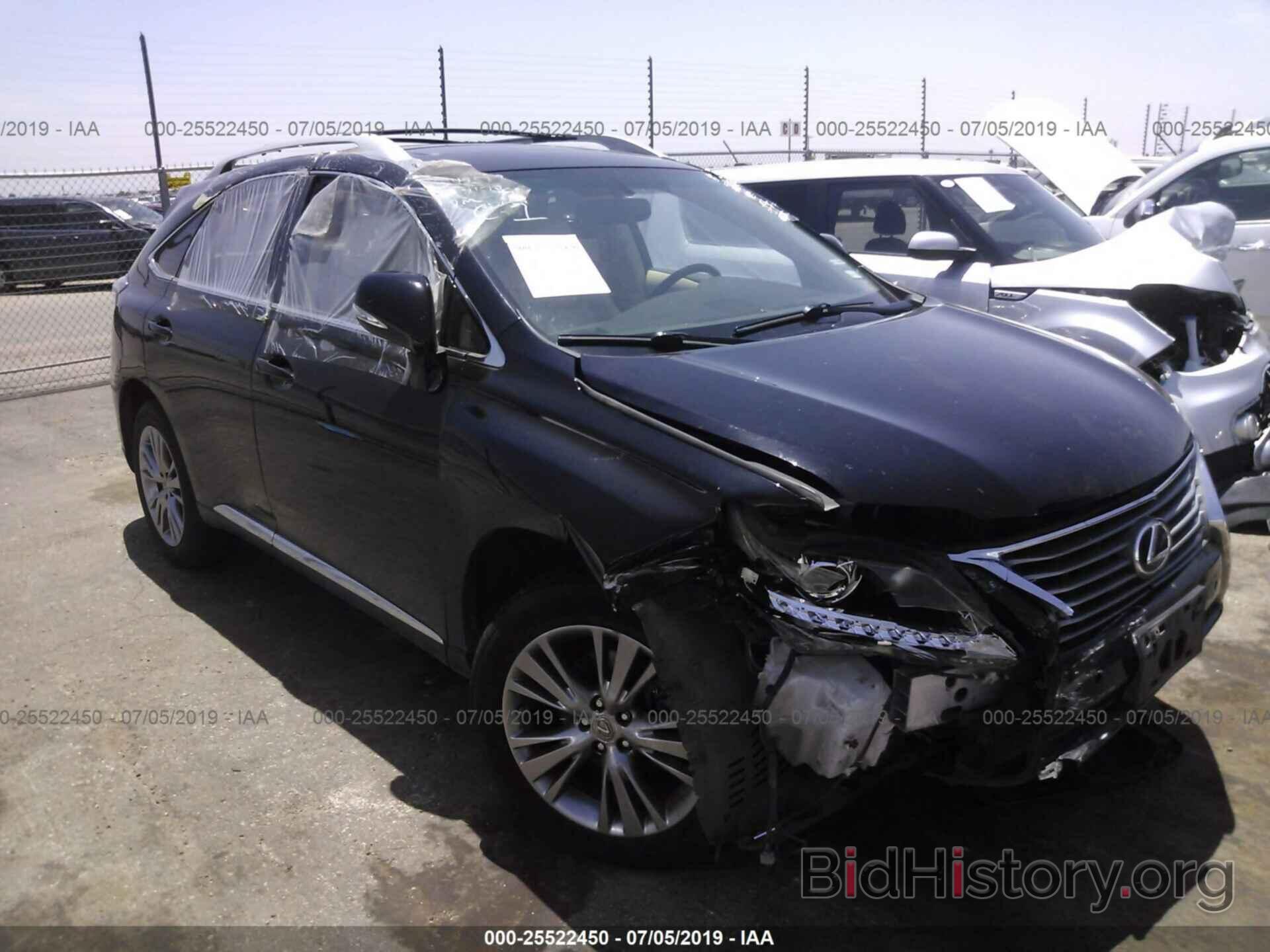 Photo JTJZK1BA8D2414860 - LEXUS RX 2013