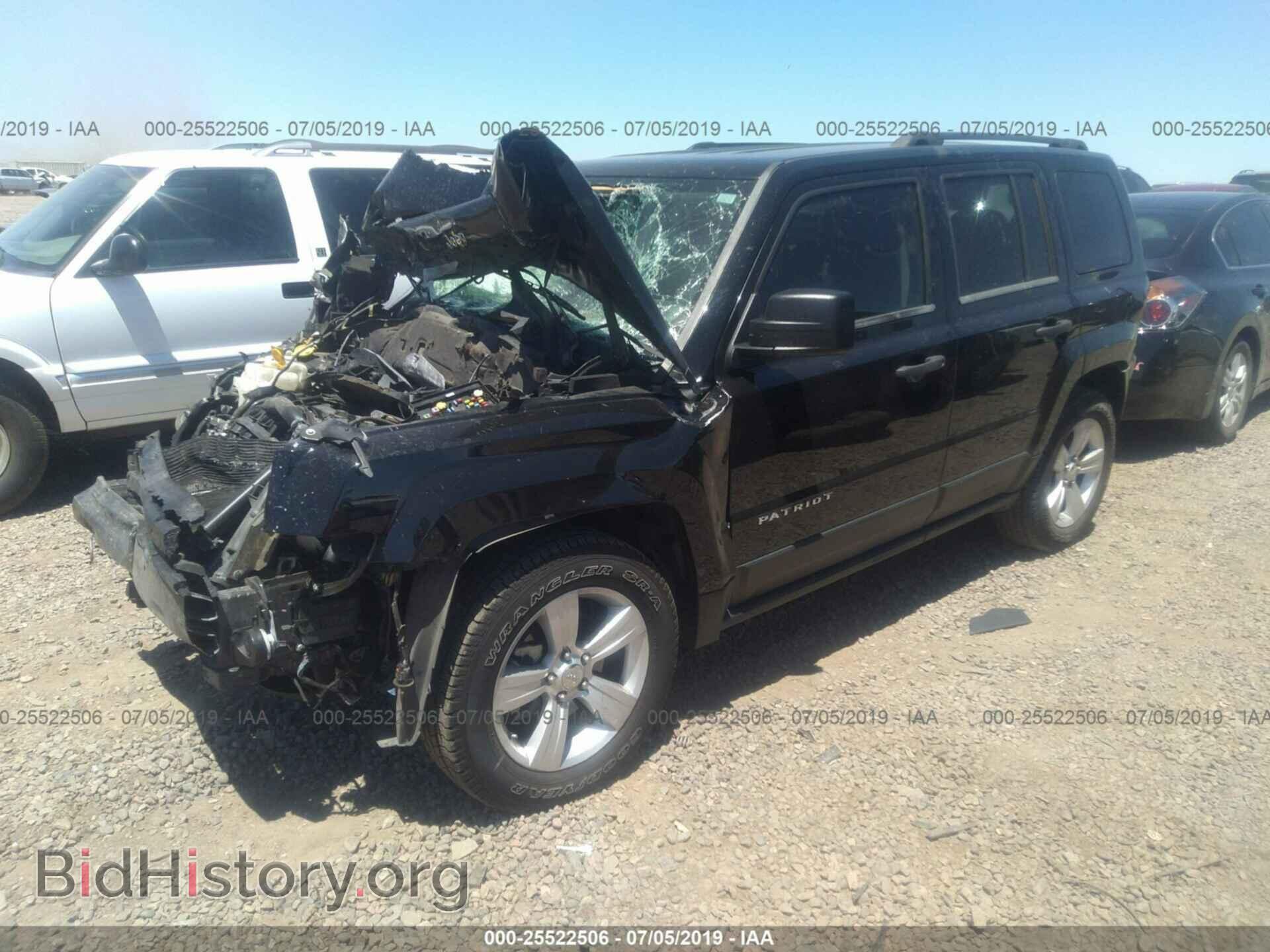 2012 JEEP PATRIOT - VIN: 1C4NJPBB6CD623341 - Фото 2