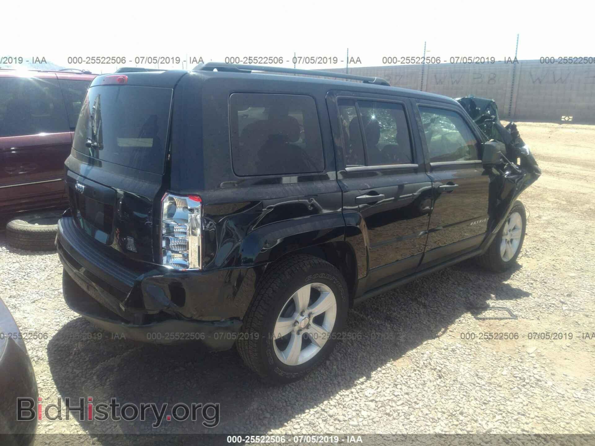 2012 JEEP PATRIOT - VIN: 1C4NJPBB6CD623341 - Фото 4