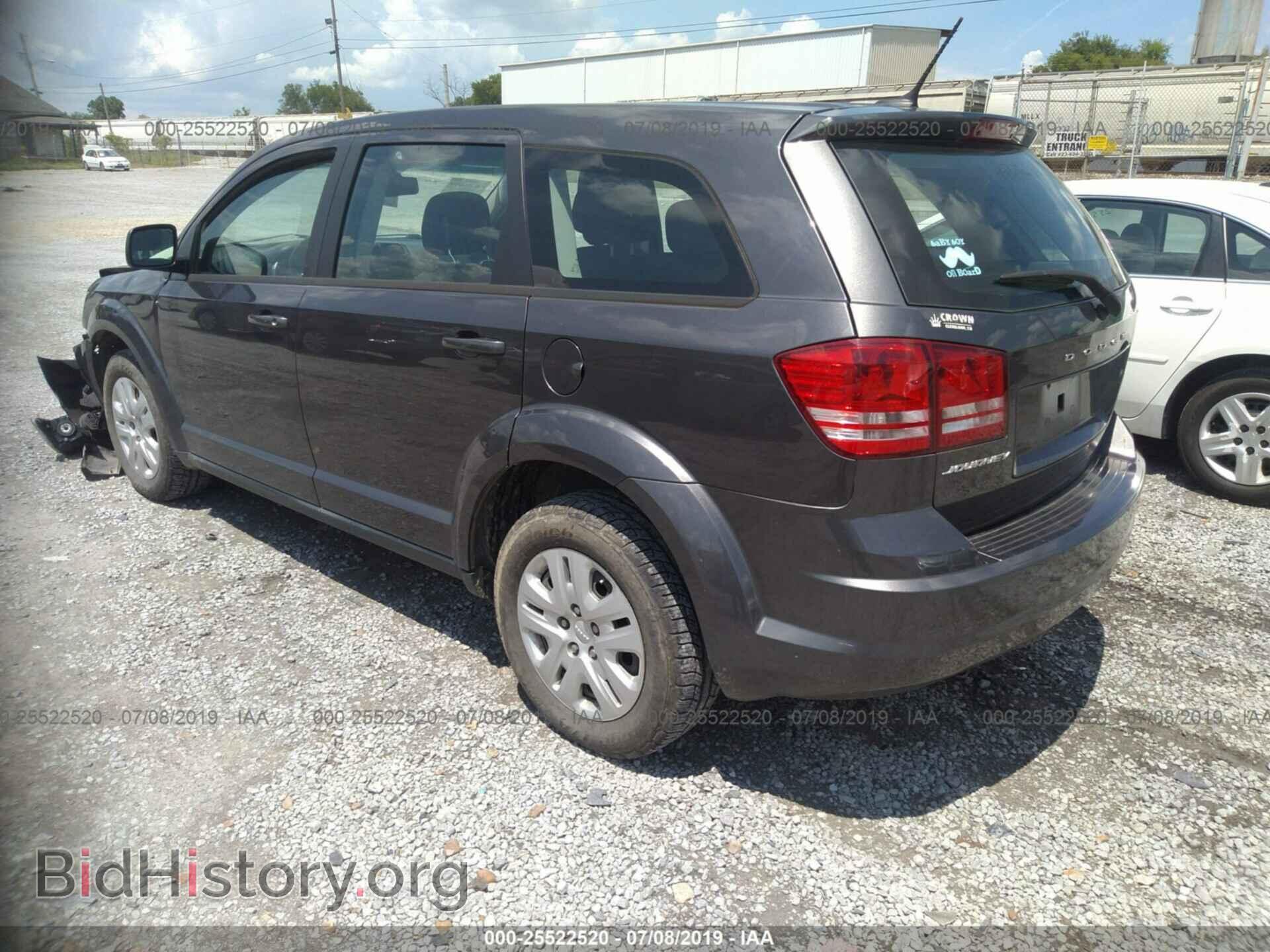 2014 DODGE JOURNEY - VIN: 3C4PDCAB1ET268618 - Фото 3