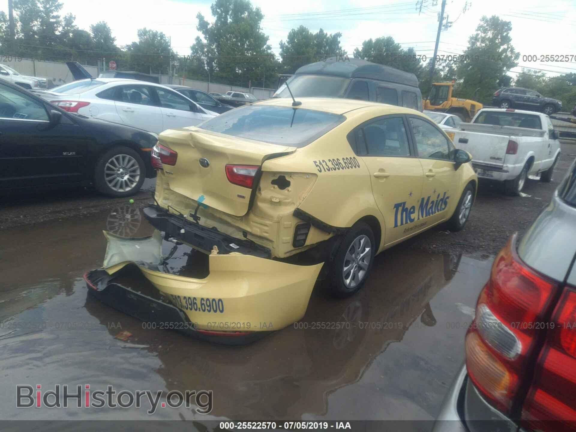 2016 KIA RIO - VIN: KNADM4A31G6547580 - Фото 4