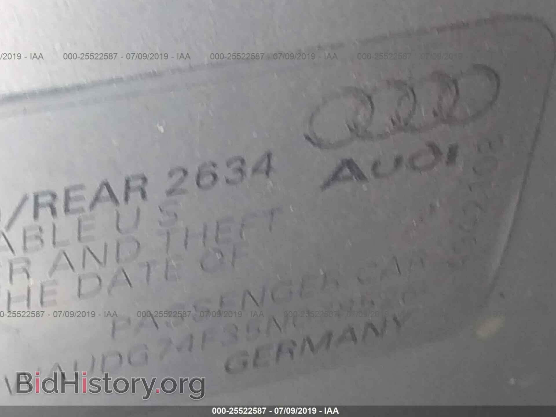 2005 AUDI A6 - VIN: WAUDG74F35N078526 - Фото 9