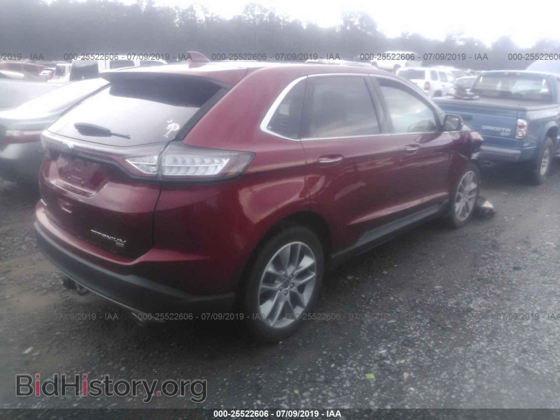 2015 FORD EDGE - VIN: 2FMPK4K83FBB44373 - Фото 4
