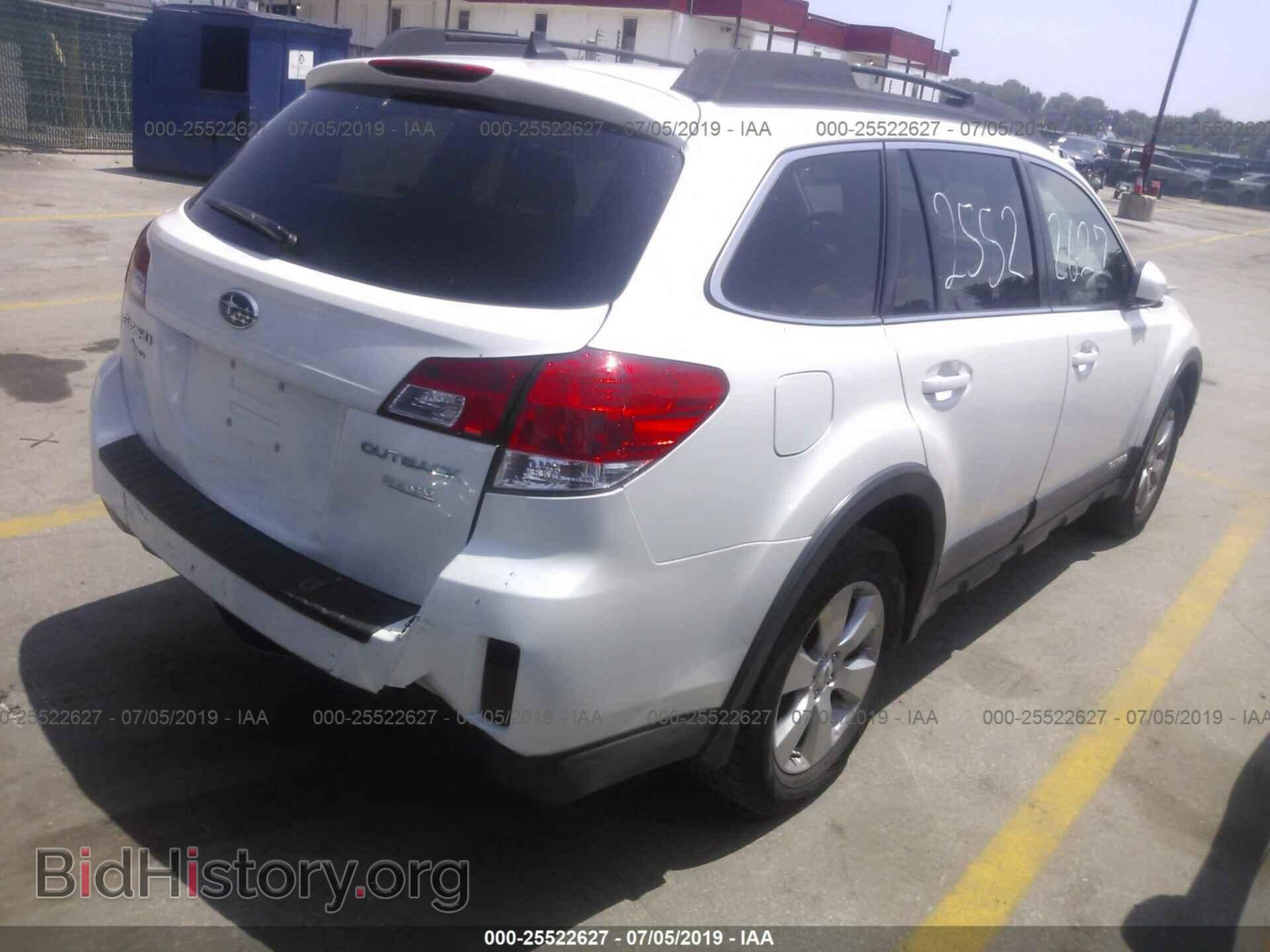 2012 SUBARU OUTBACK - VIN: 4S4BRBKC4C3289786 - Фото 4